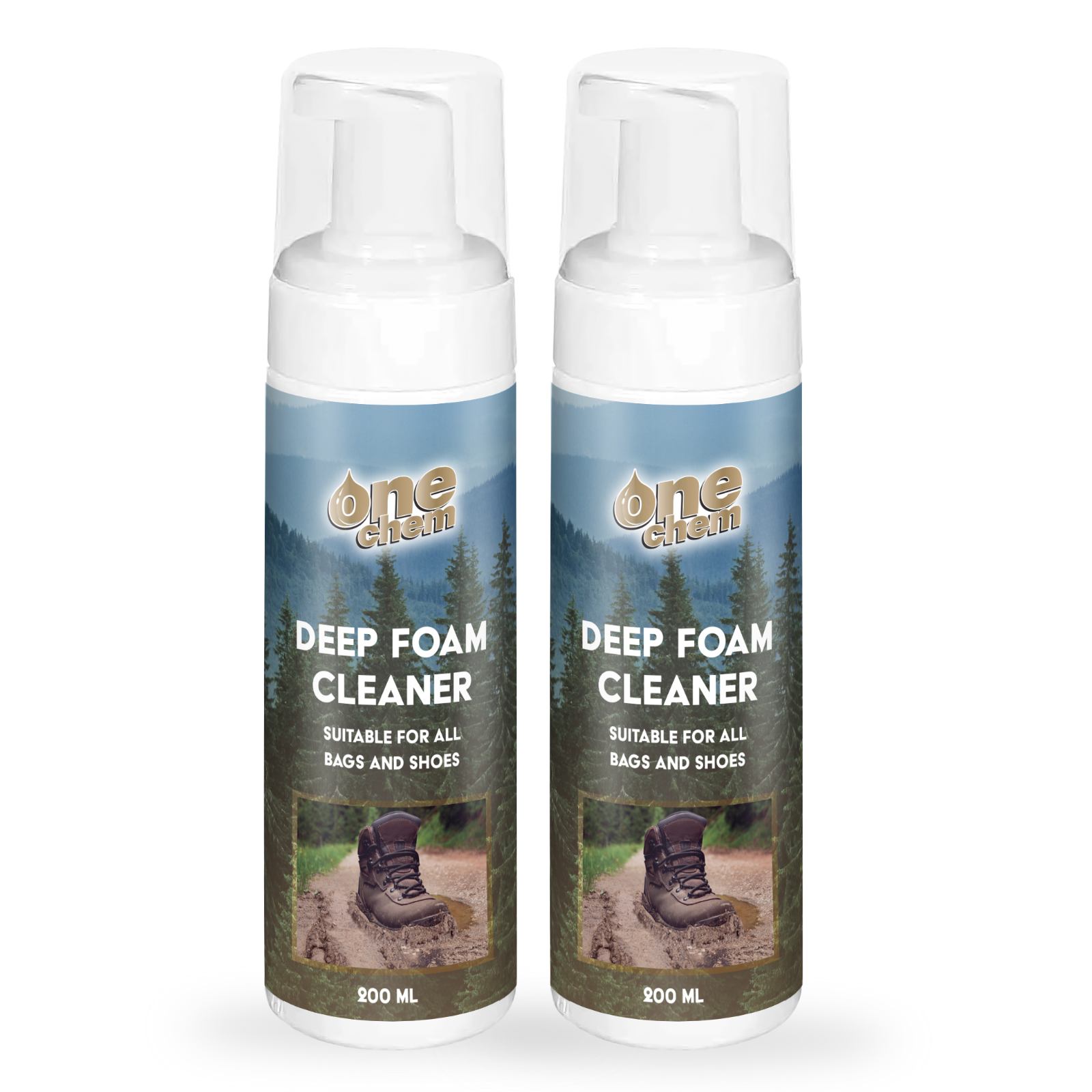 One Chem - Deep Foam Cleaner - 2 x 200ml