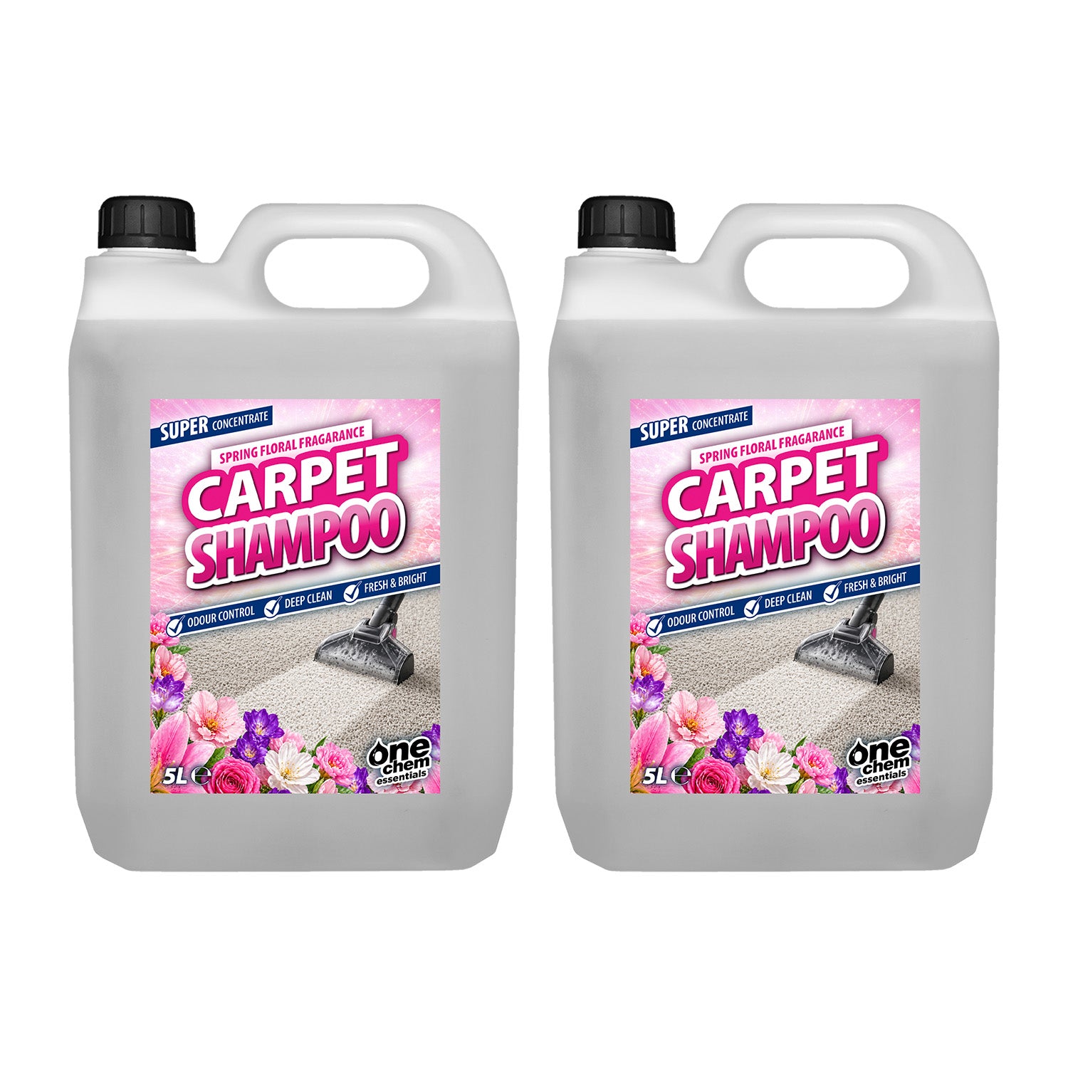 One Chem Essentials Carpet Shampoo – Spring Floral Fragrance