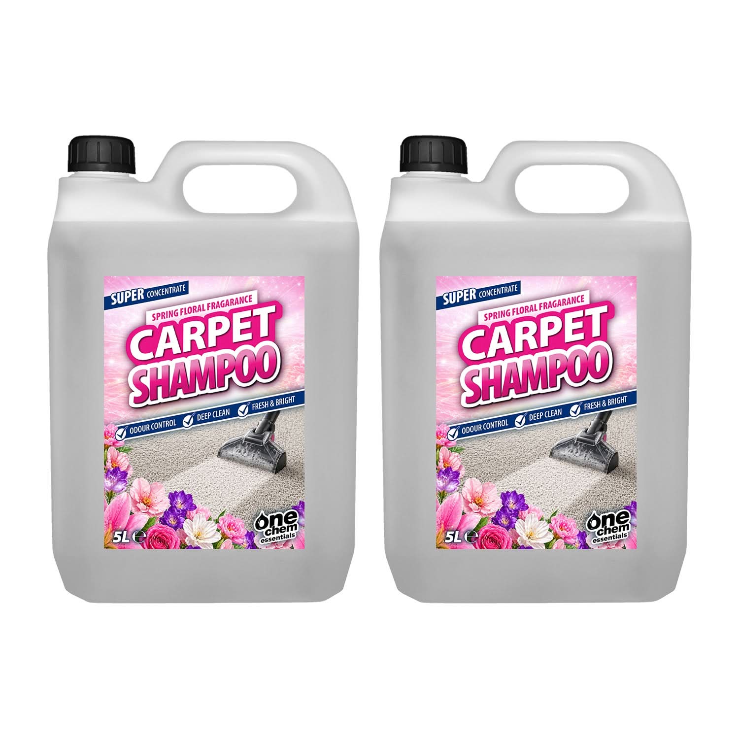 One Chem Essentials Carpet Shampoo – Spring Floral Fragrance