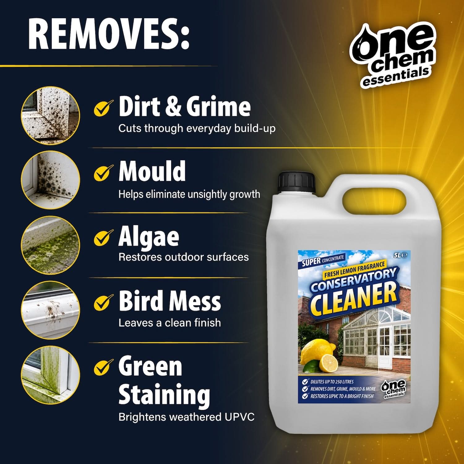 One Chem Essentials Conservatory Cleaner