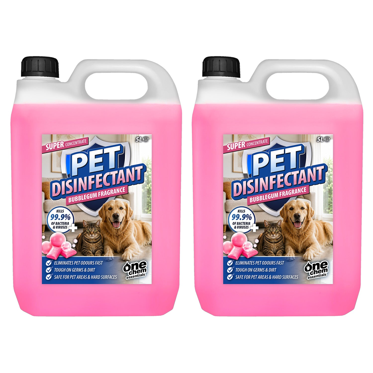 One Chem Essentials Pet Disinfectant – Bubblegum Fragrance
