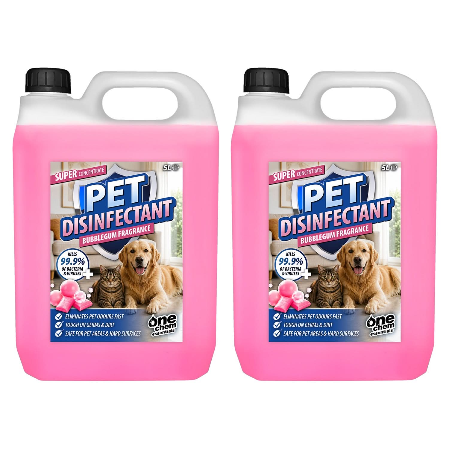 One Chem Essentials Pet Disinfectant – Bubblegum Fragrance