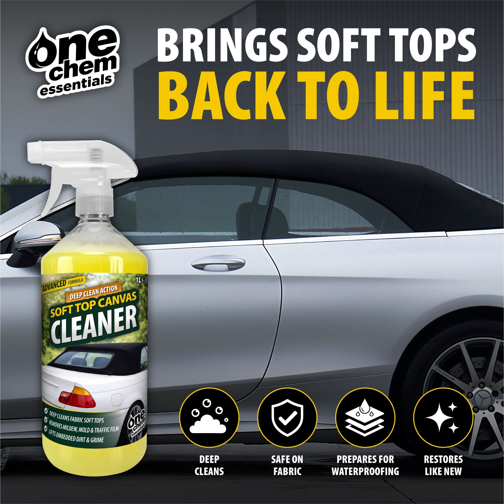 One Chem Essentials Soft Top Canvas Cleaner