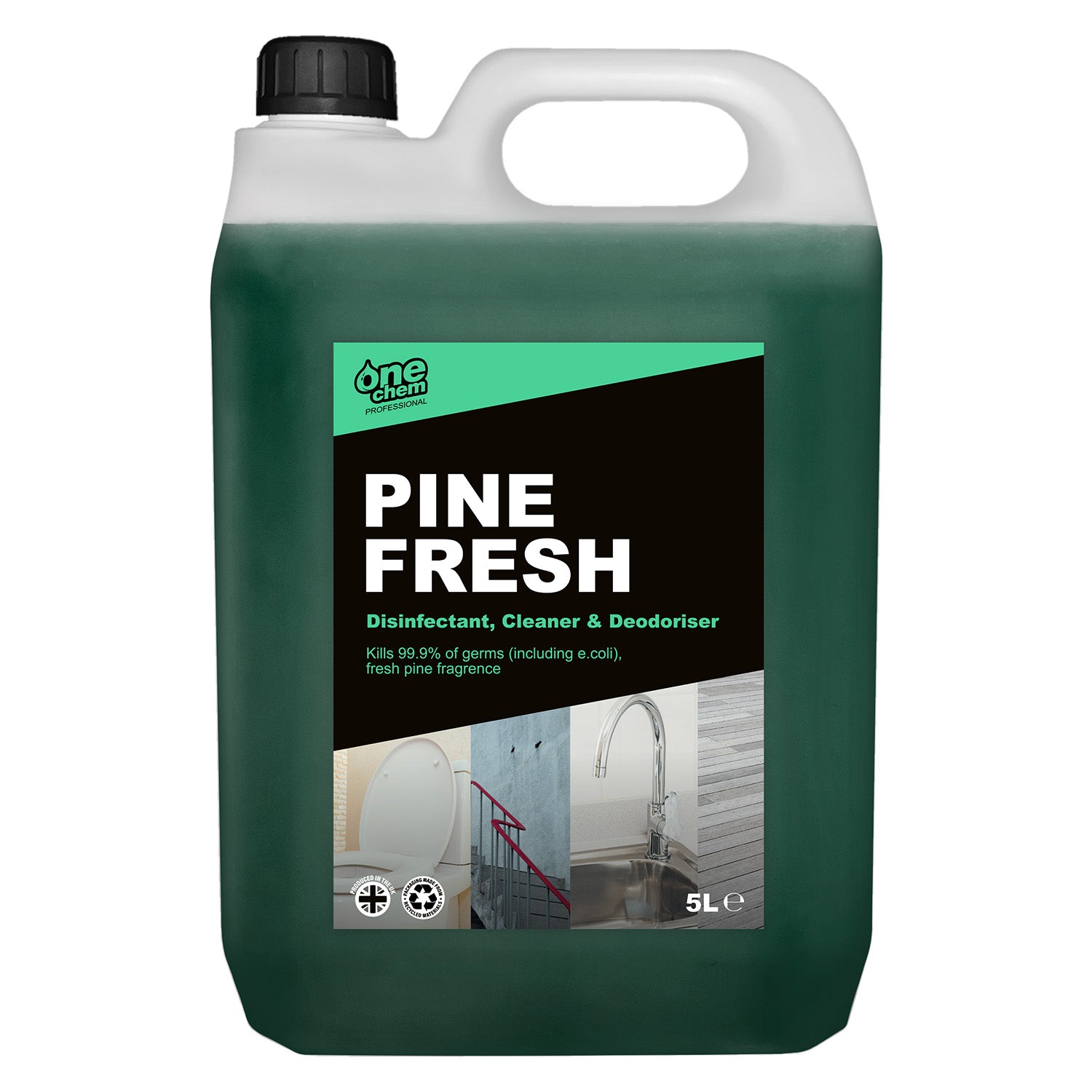 One Chem Professional Pine Fresh Disinfectant Concentrate 5L