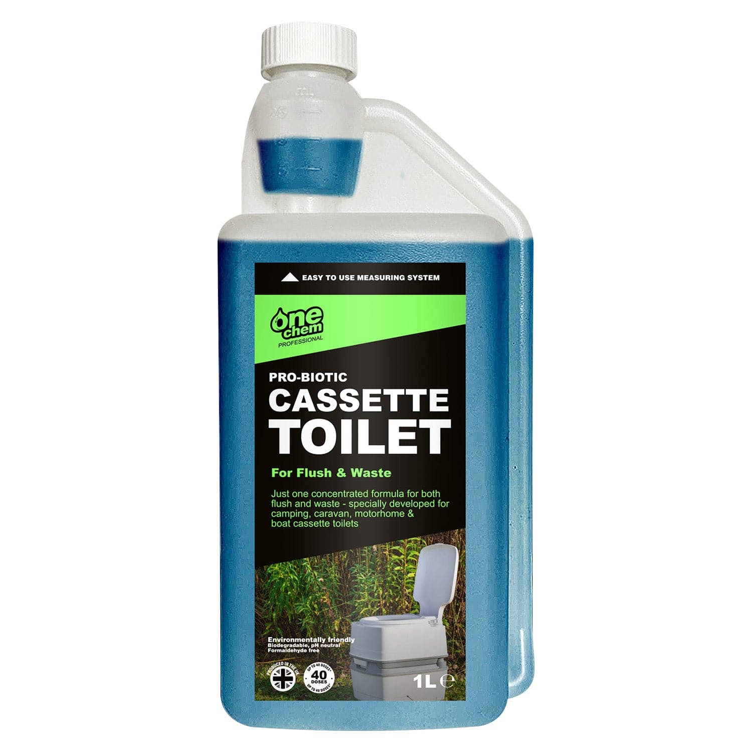 One Chem Professional Pro-Biotic Cassette Toilet 1L Concentrate