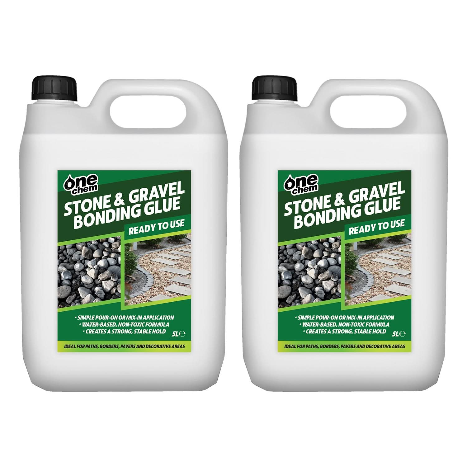 One Chem Stone & Gravel Glue - Ready to Use