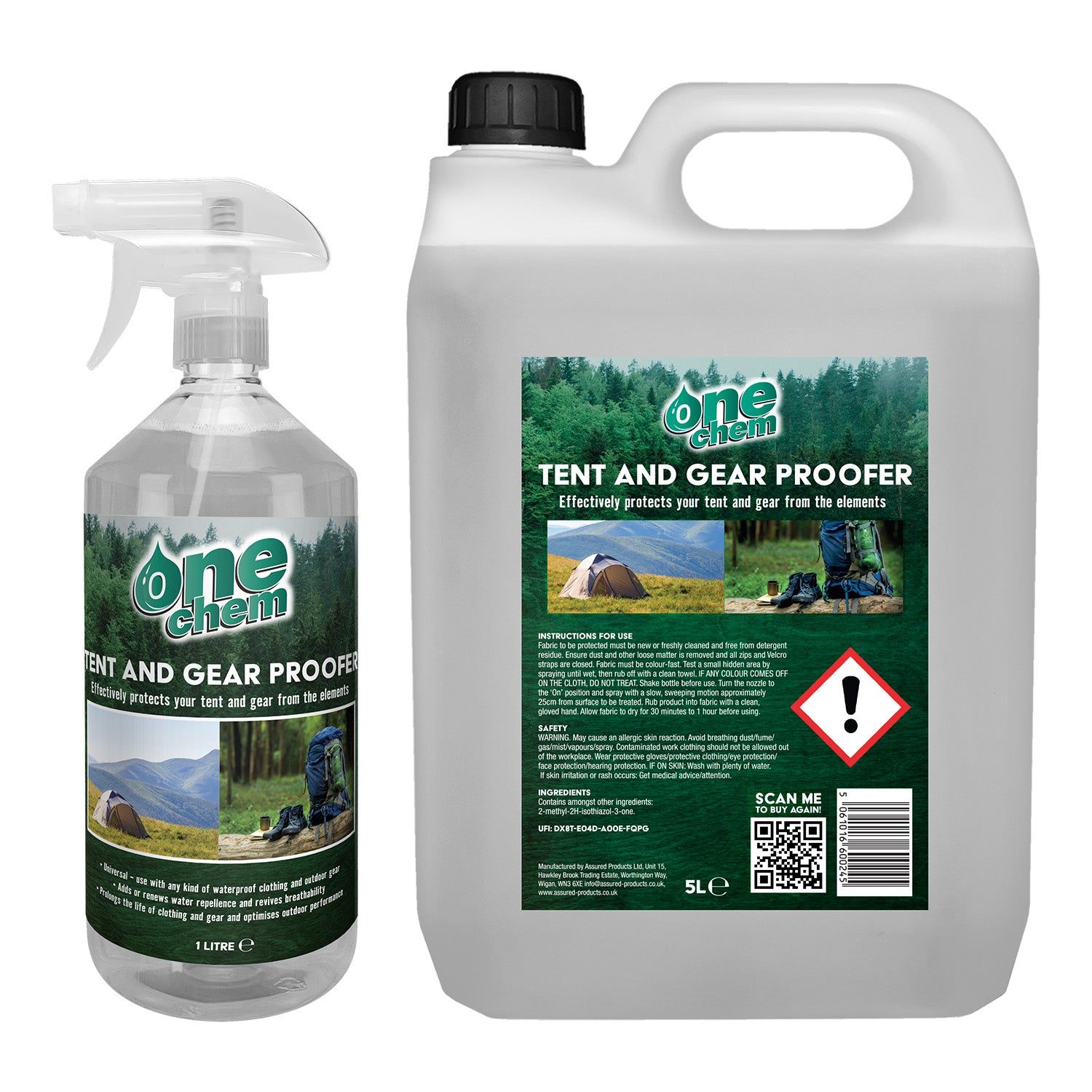 One Chem Tent & Gear Waterproofer