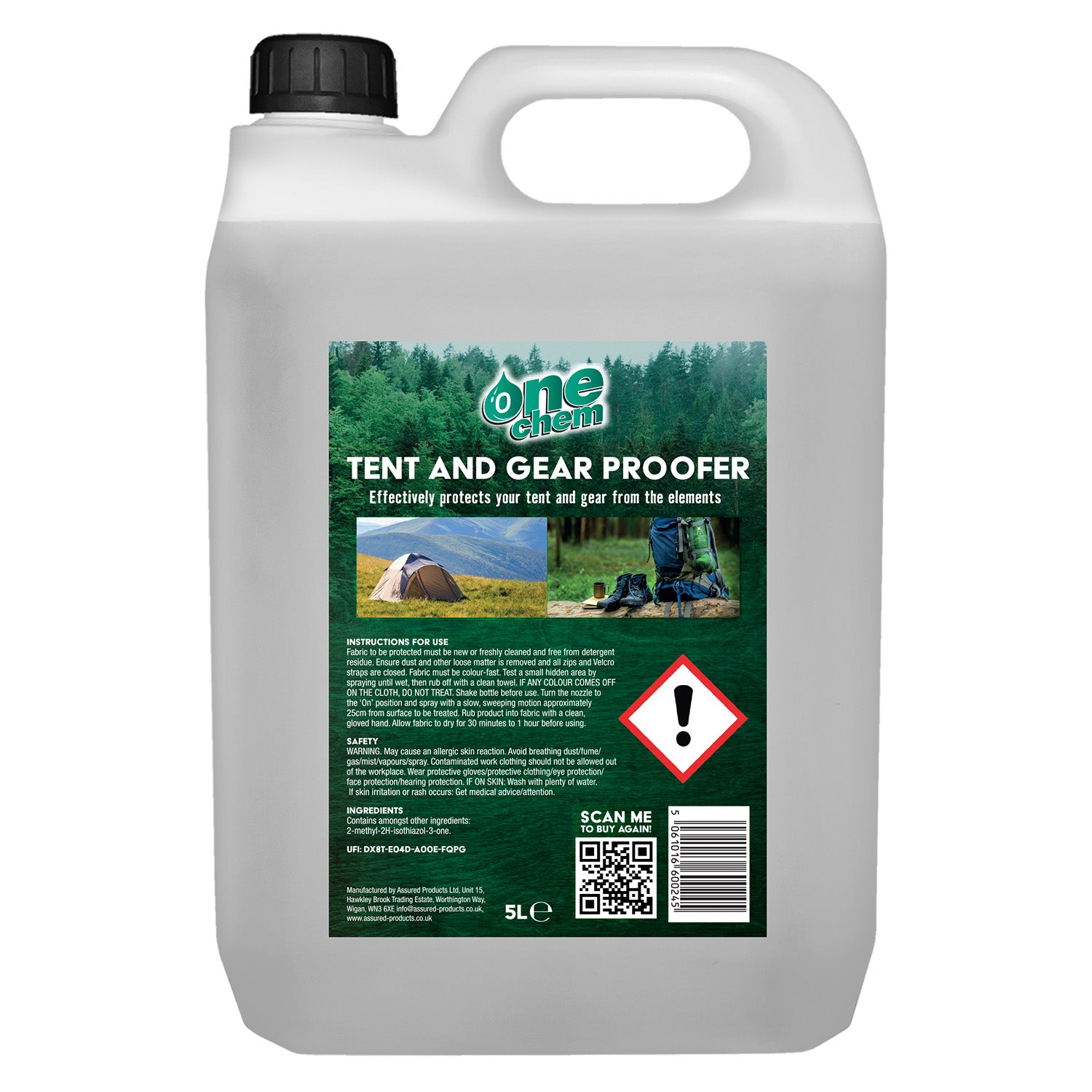 One Chem Tent & Gear Waterproofer