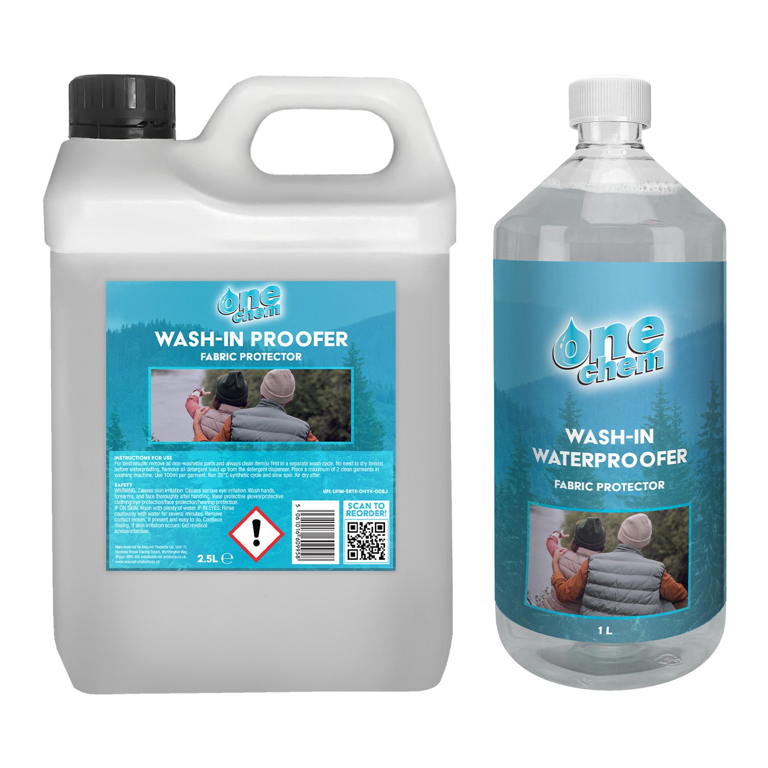 One Chem Wash-In Waterproofer - Adds and Restores Water Repellency