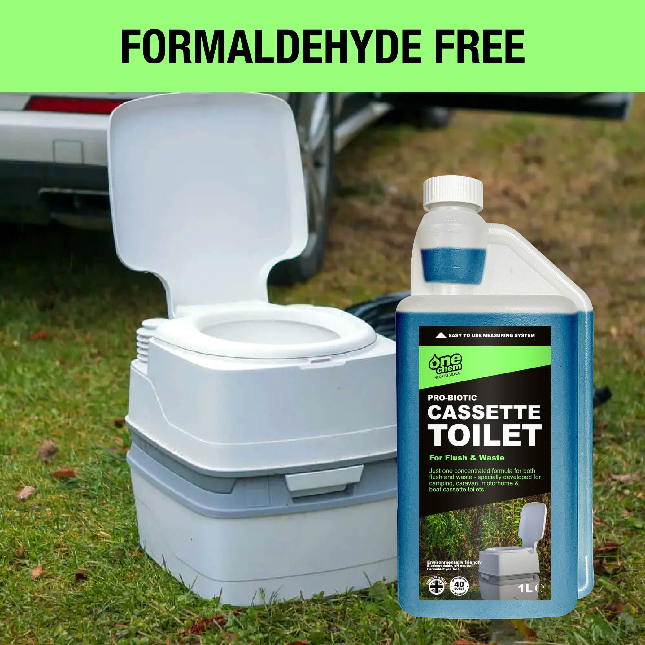 One Chem Professional Pro-Biotic Cassette Toilet 1L Concentrate