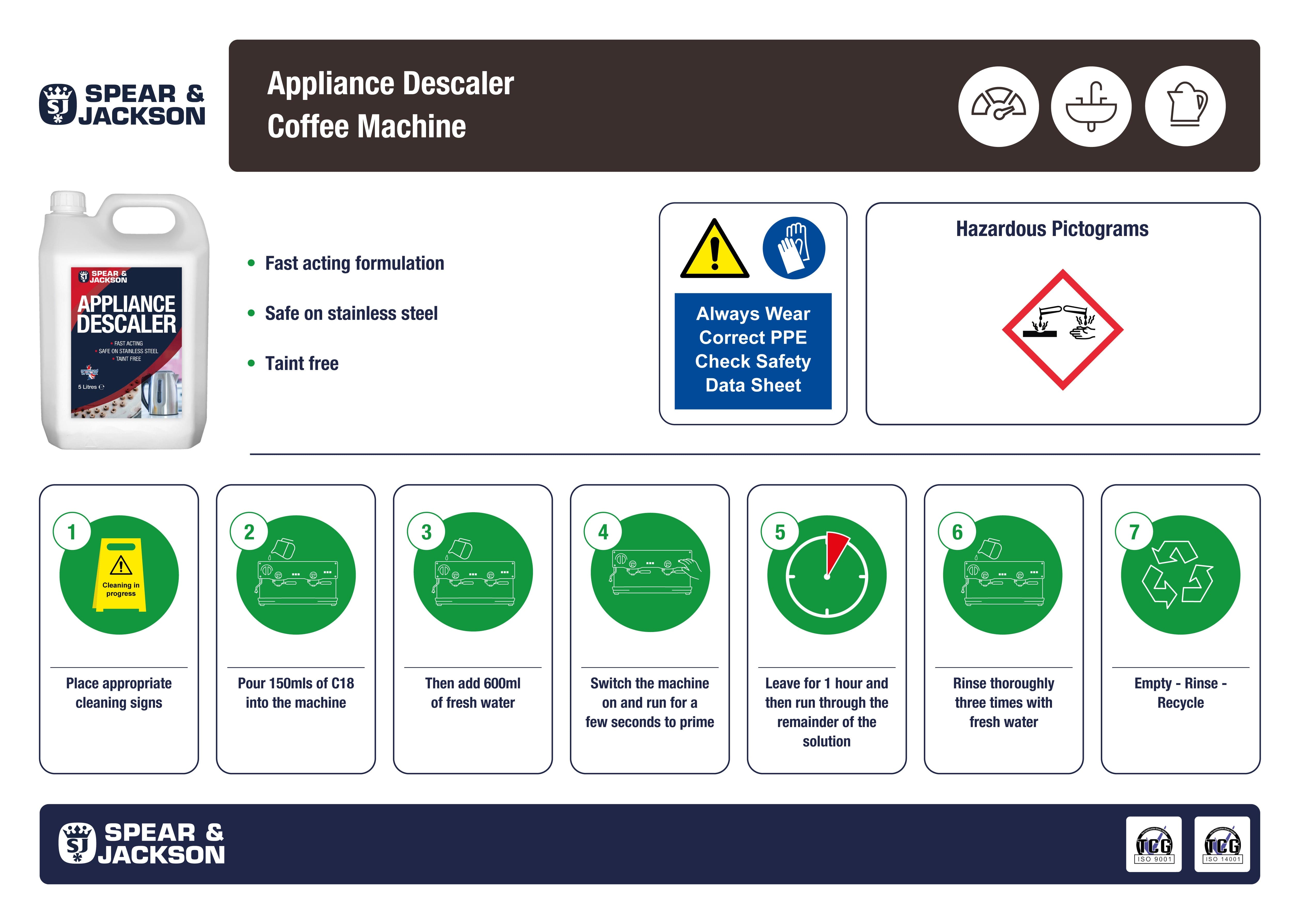 Spear & Jackson Appliance Descaler