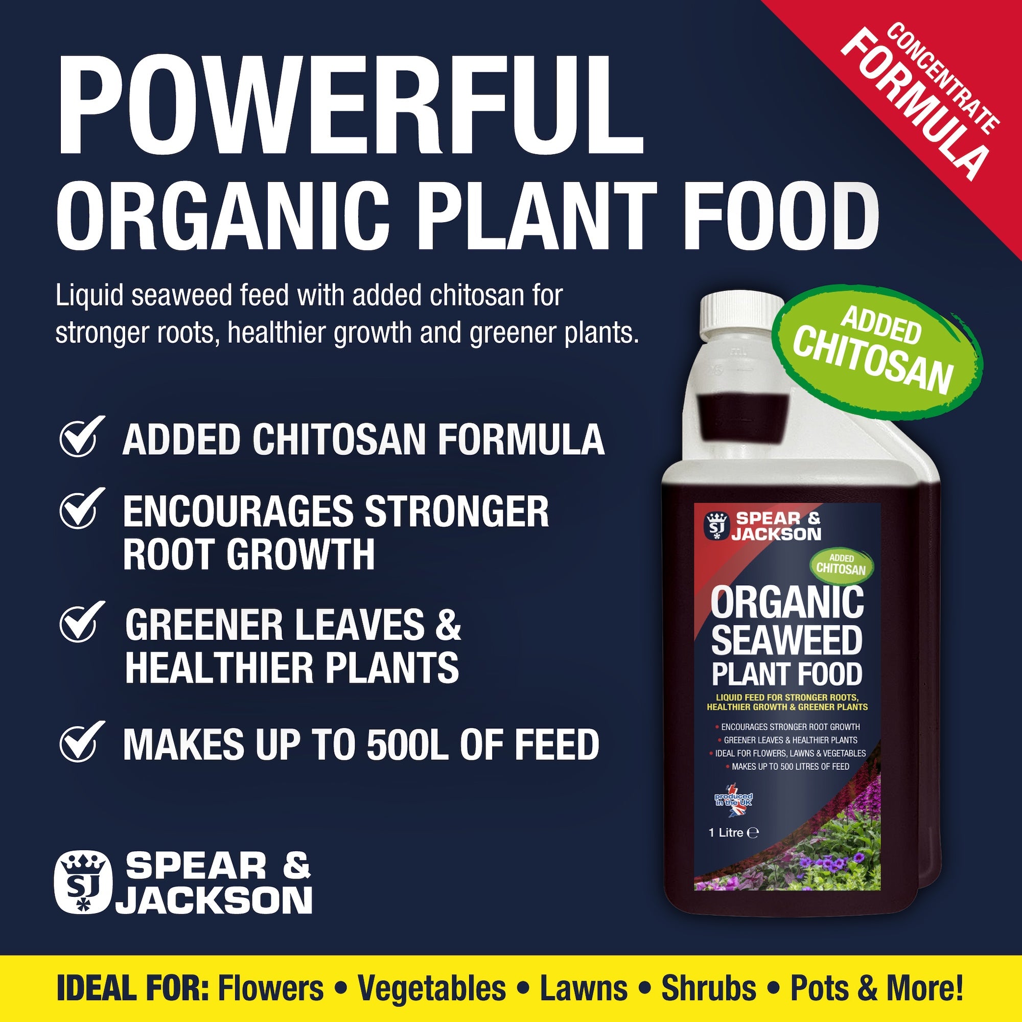 Spear & Jackson Organic Seaweed Plant Food