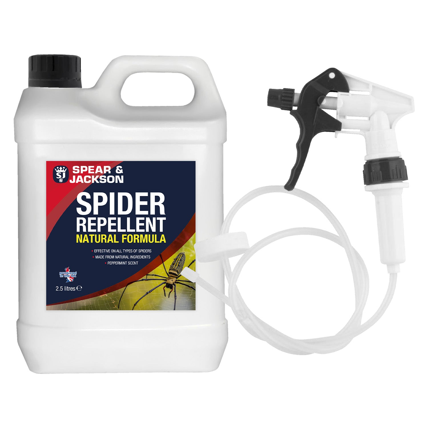 Spider repellent spray