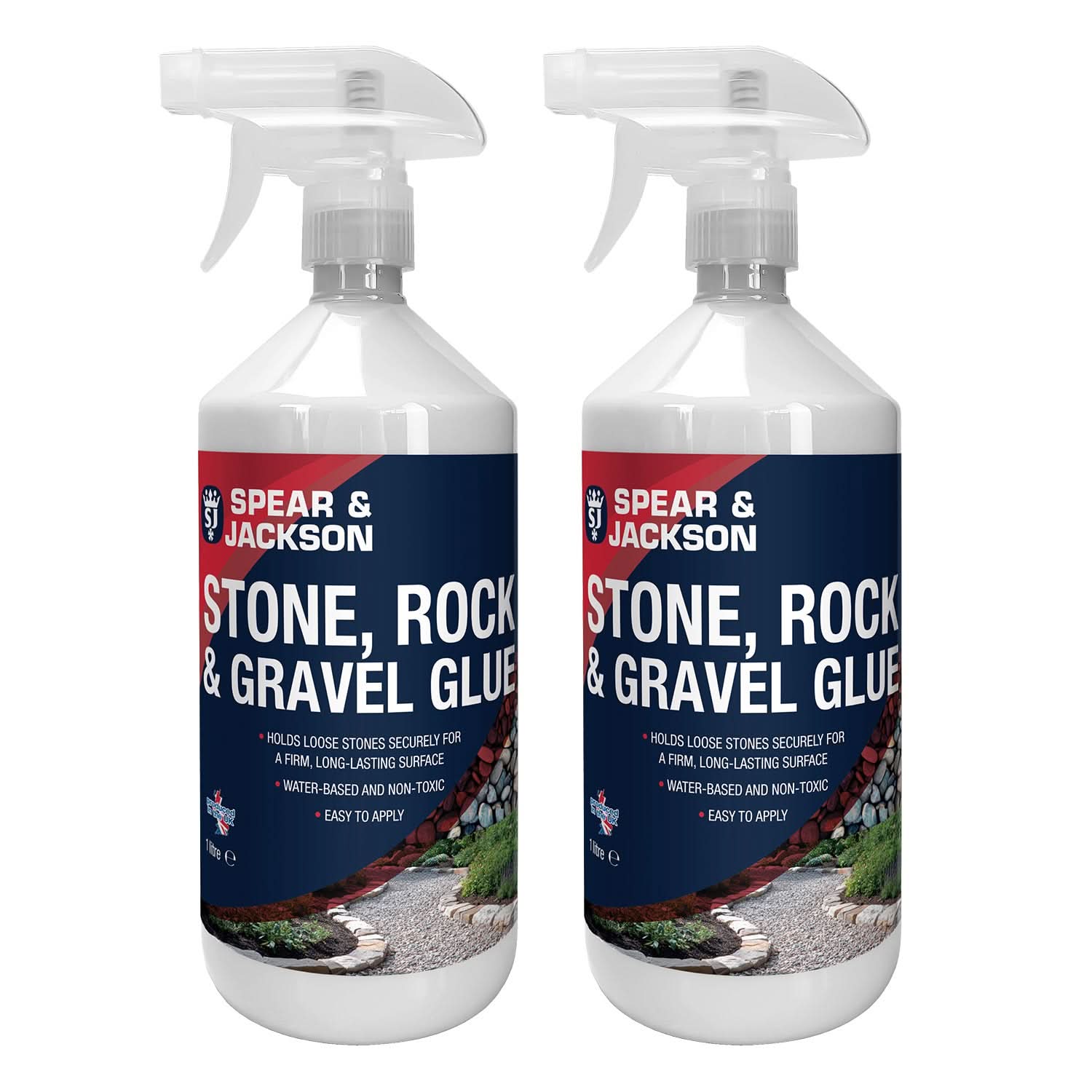 Spear & Jackson Stone, Rock & Gravel Glue - Ready to Use