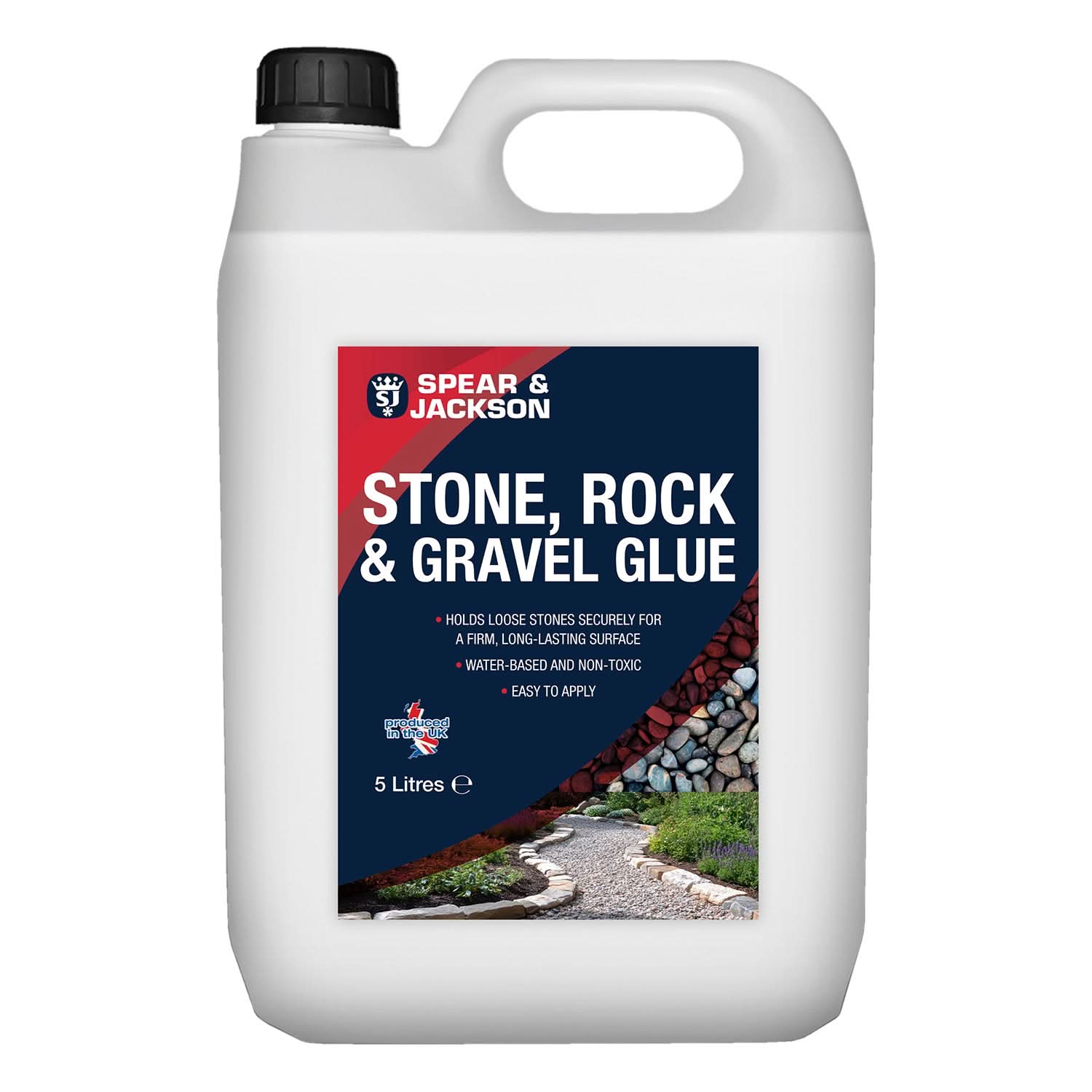 Spear & Jackson Stone, Rock & Gravel Glue - Ready to Use
