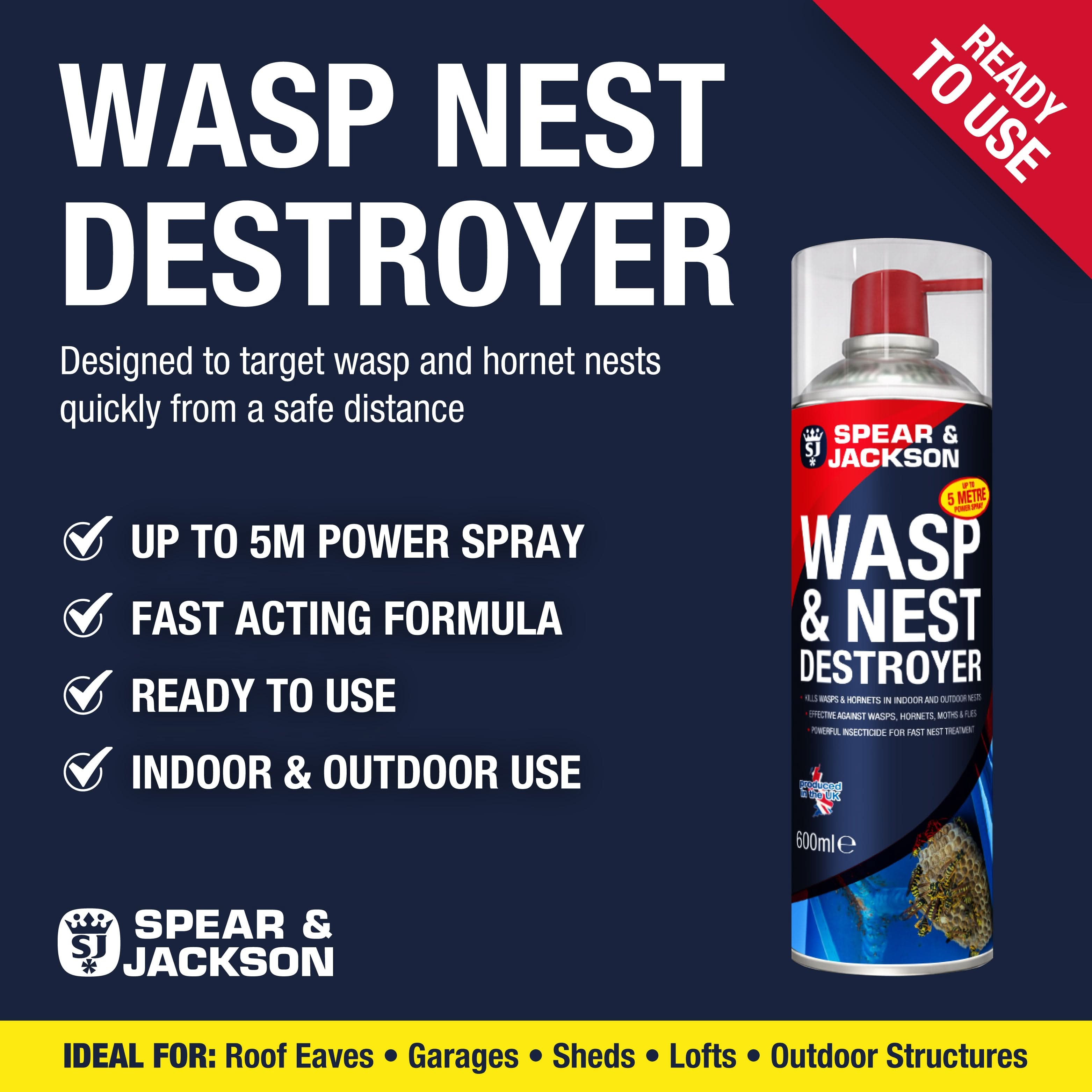 Spear & Jackson Wasp & Nest Destroyer