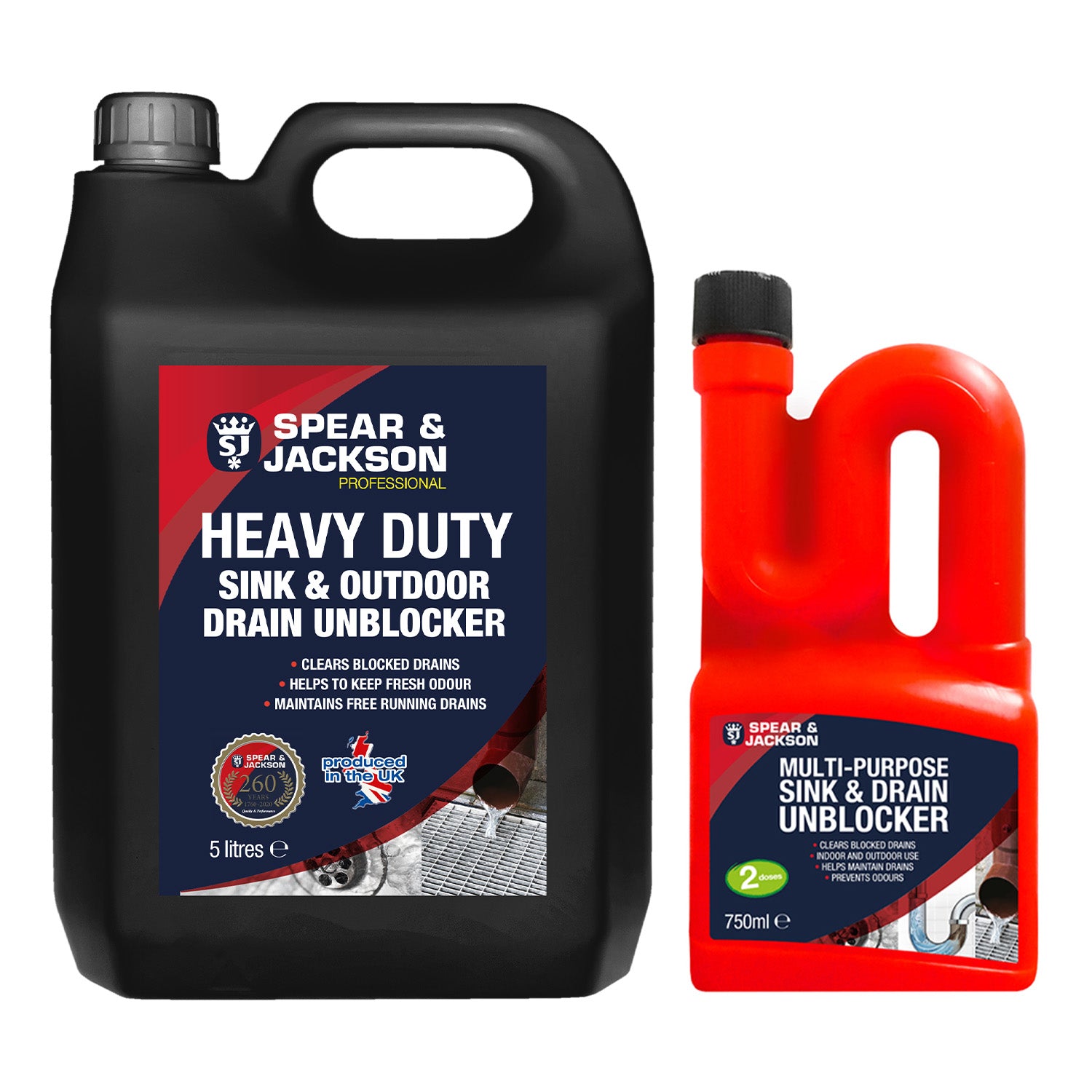 Spear & Jackson Heavy Duty Sink and Drain Unblocker
