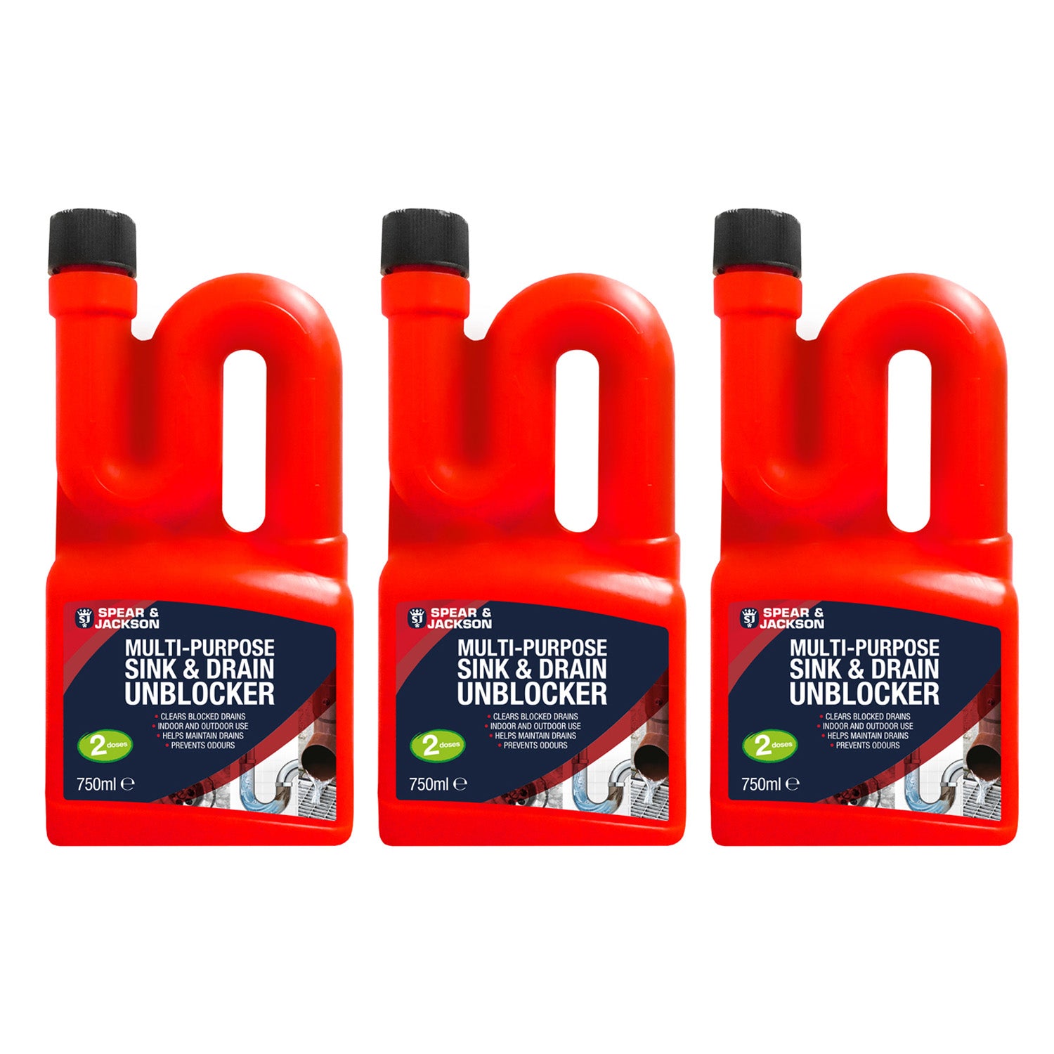 Spear & Jackson Heavy Duty Sink and Drain Unblocker