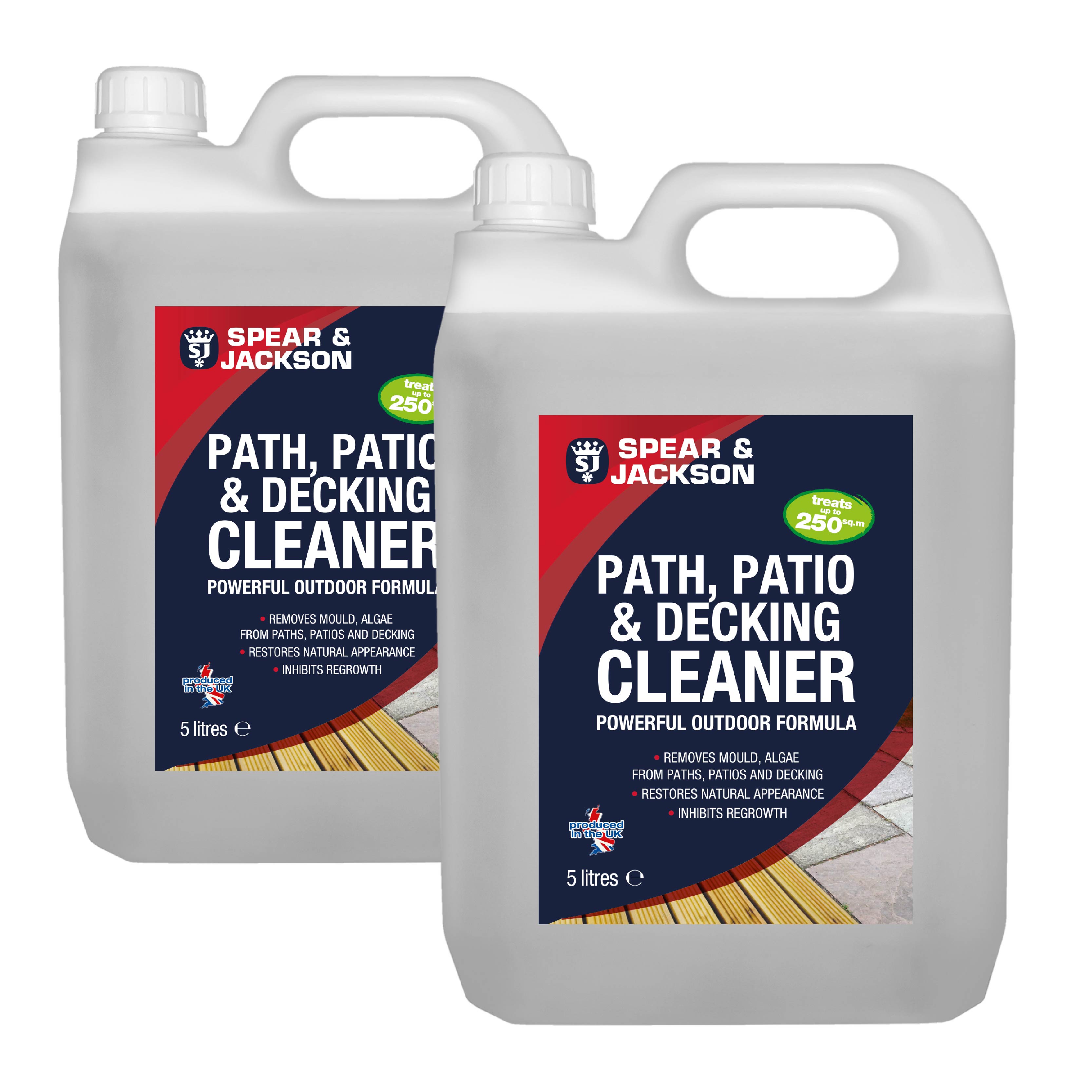 Spear & Jackson Path, Patio & Decking Cleaner - Concentrate