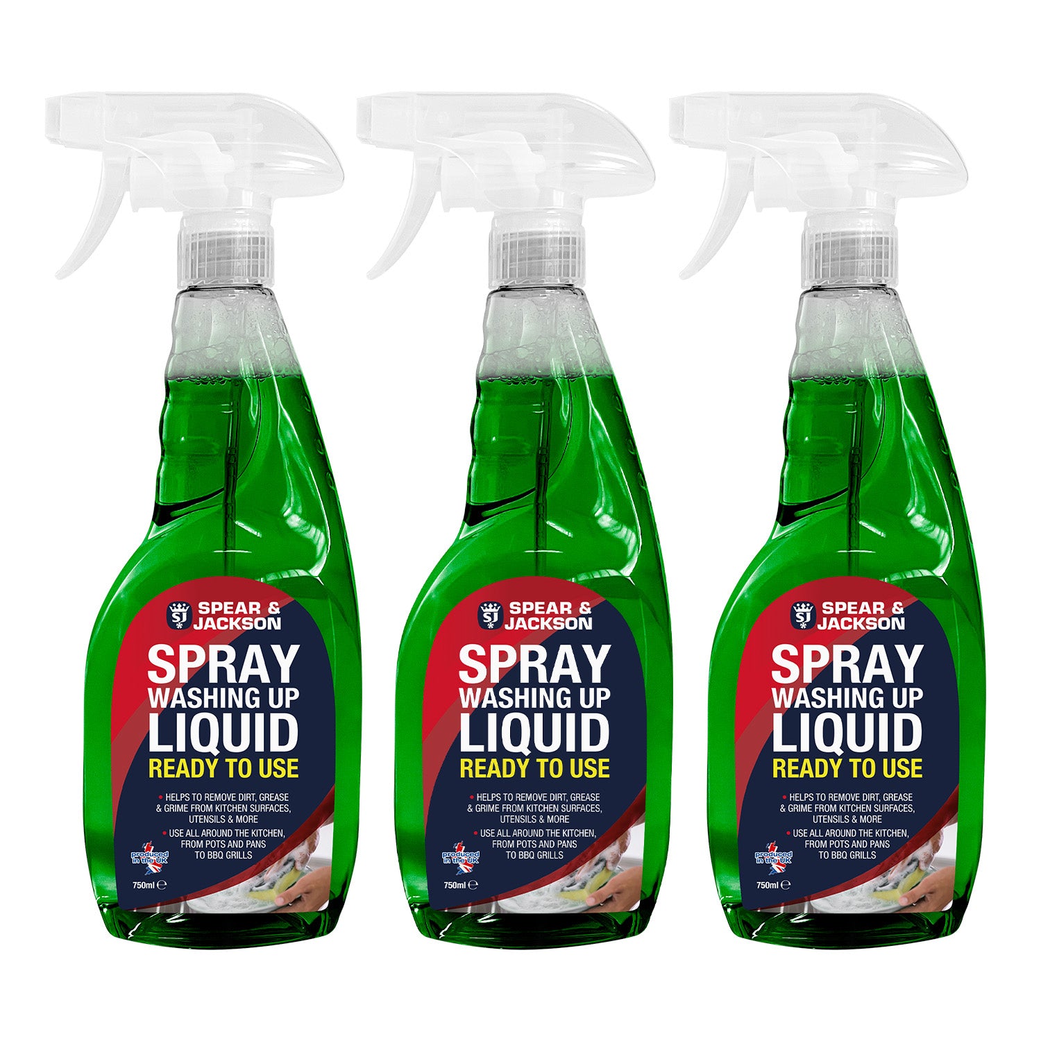 Spear & Jackson Spray Washing Up Liquid