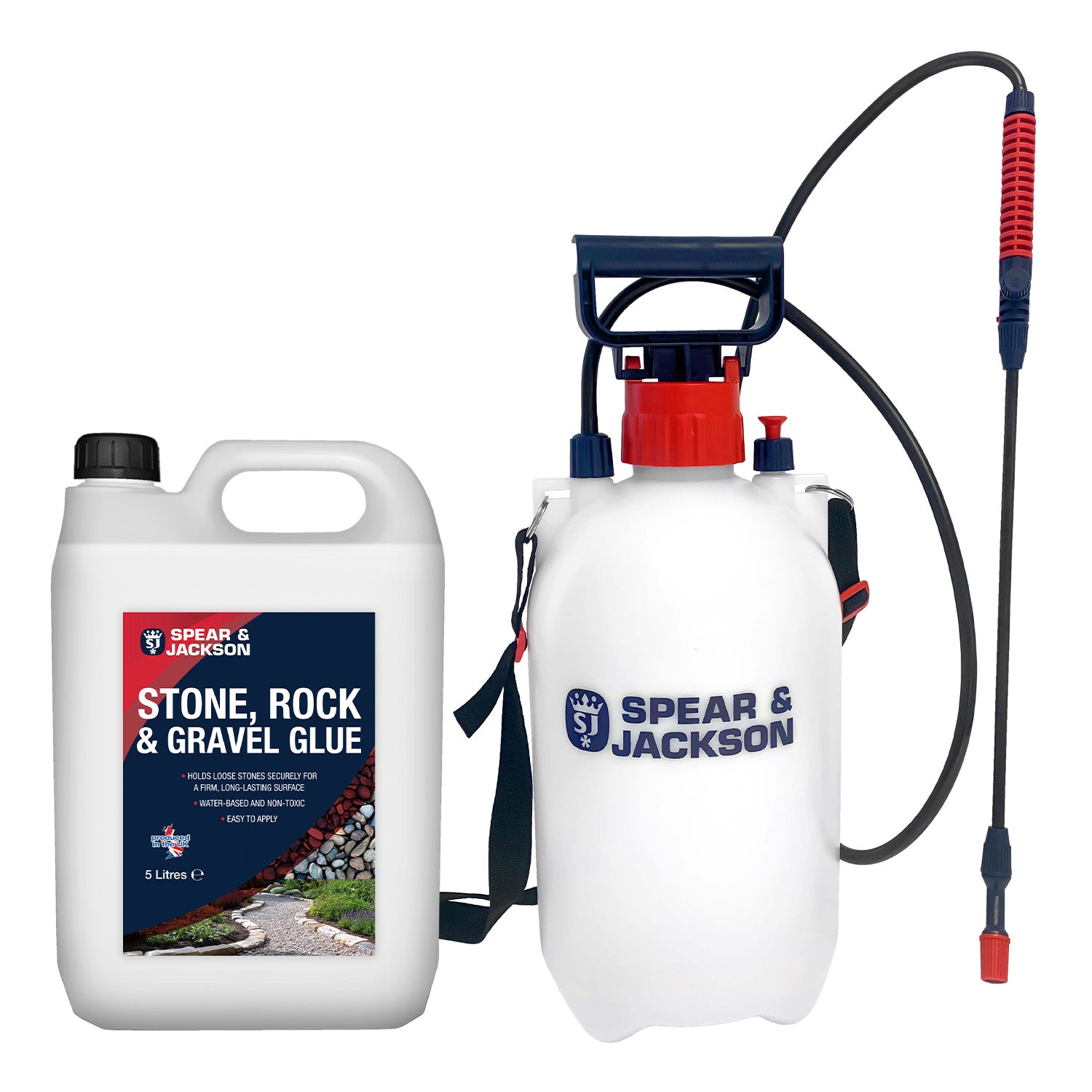 Spear & Jackson Stone, Rock & Gravel Glue - Ready to Use
