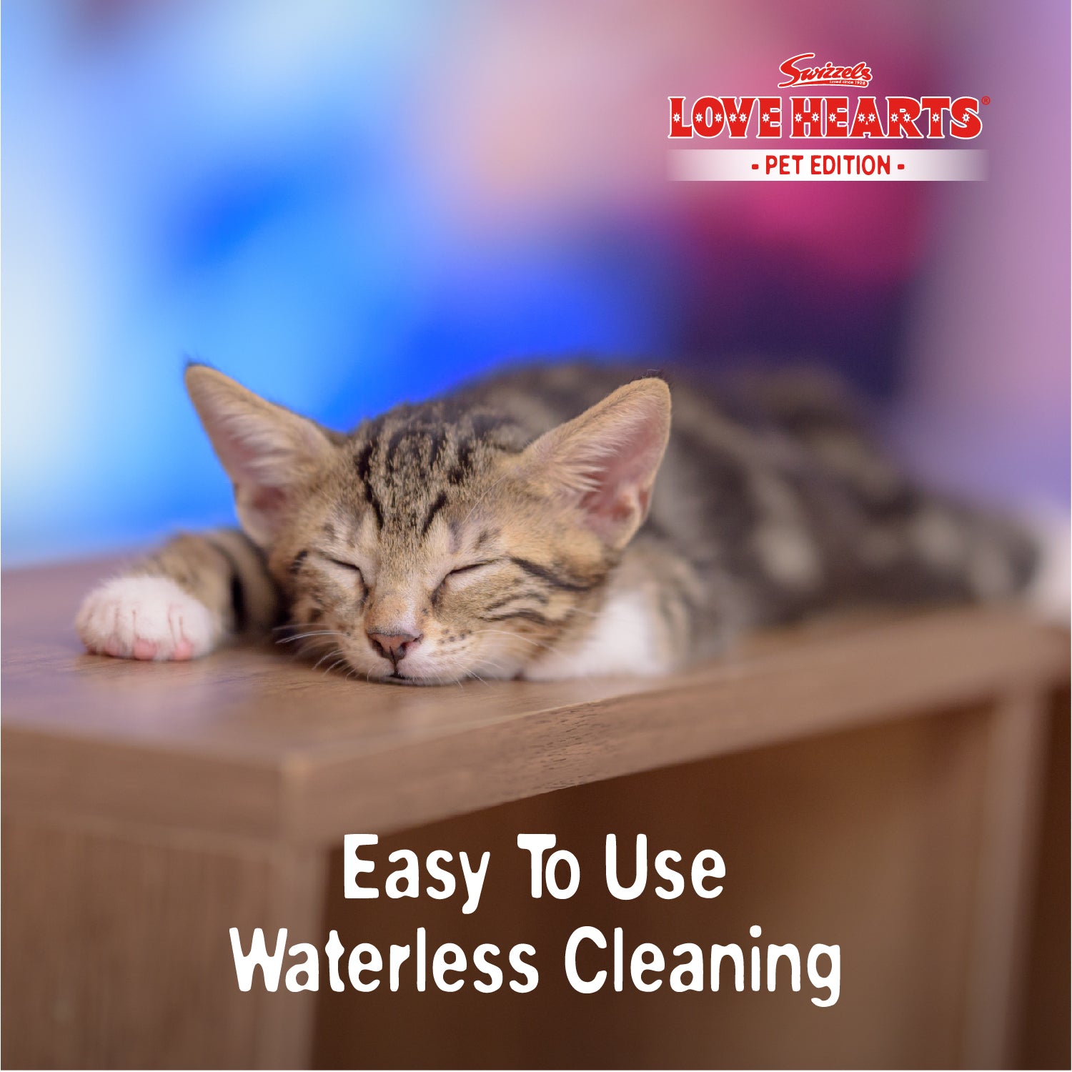 Swizzels Love Hearts Pet Wash Dry Shampoo