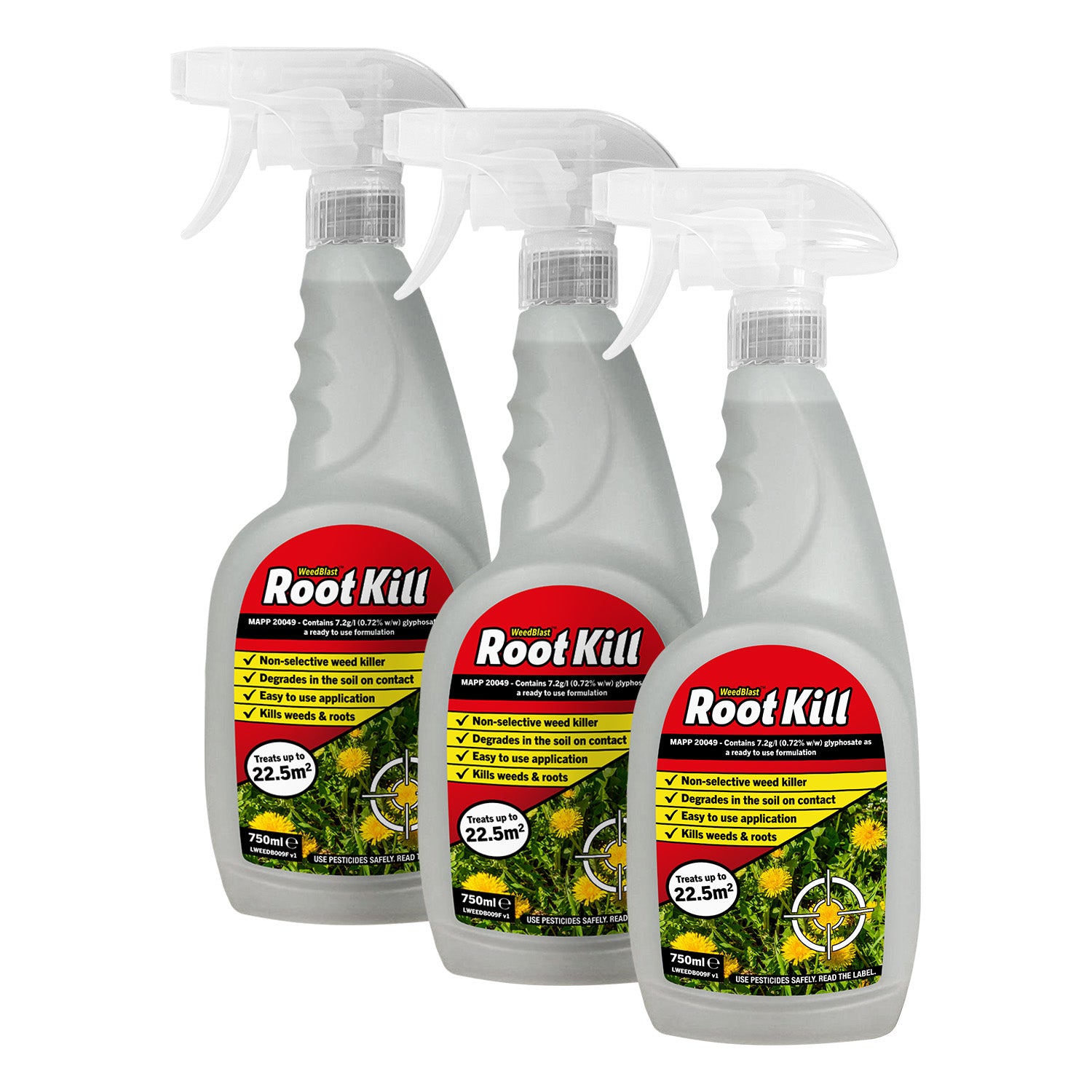 glyphosate weedkiller spray