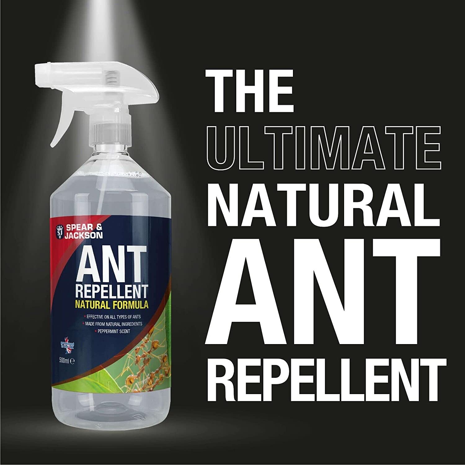 Ant Repellent 500ml Peppermint Scent Spear and Jackson