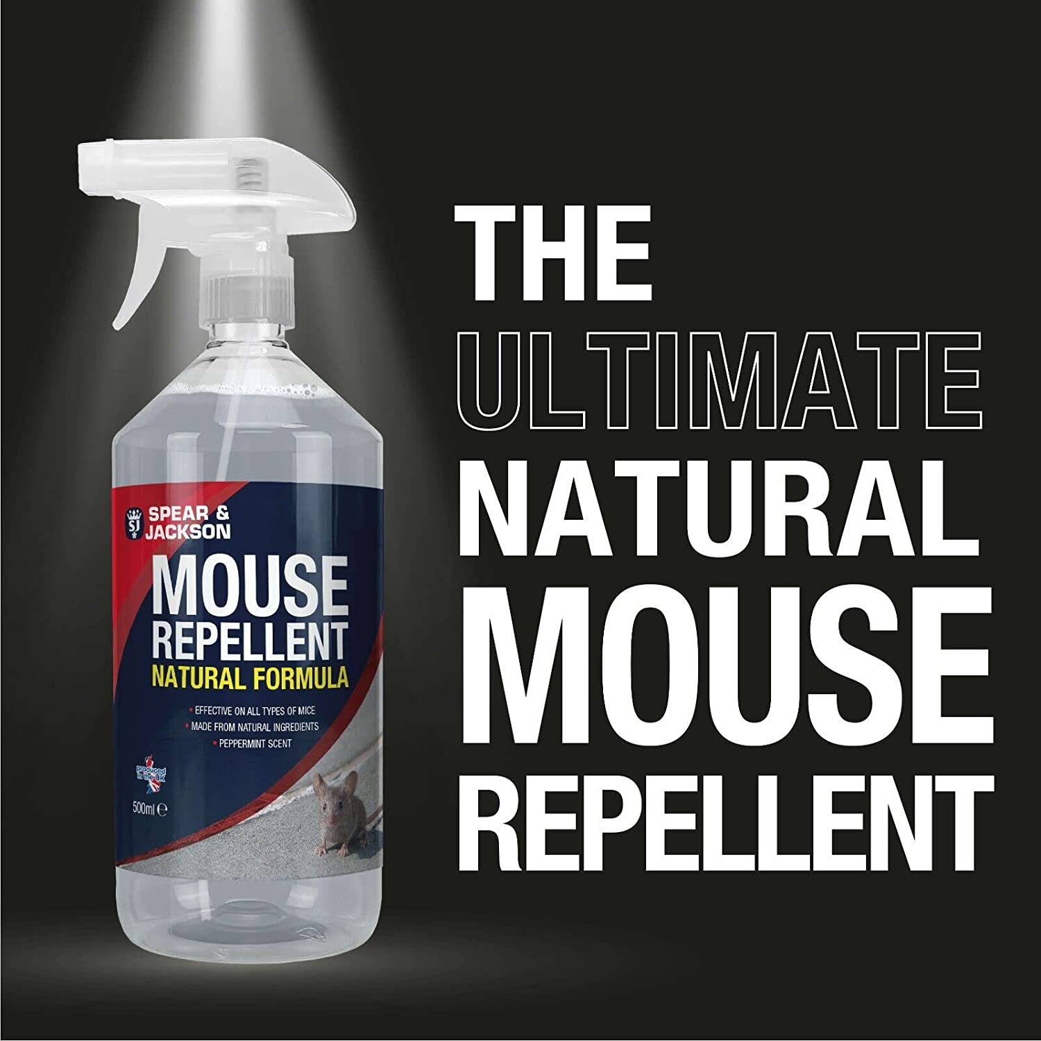 Spear & Jackson Mouse Repellent - Peppermint Scent