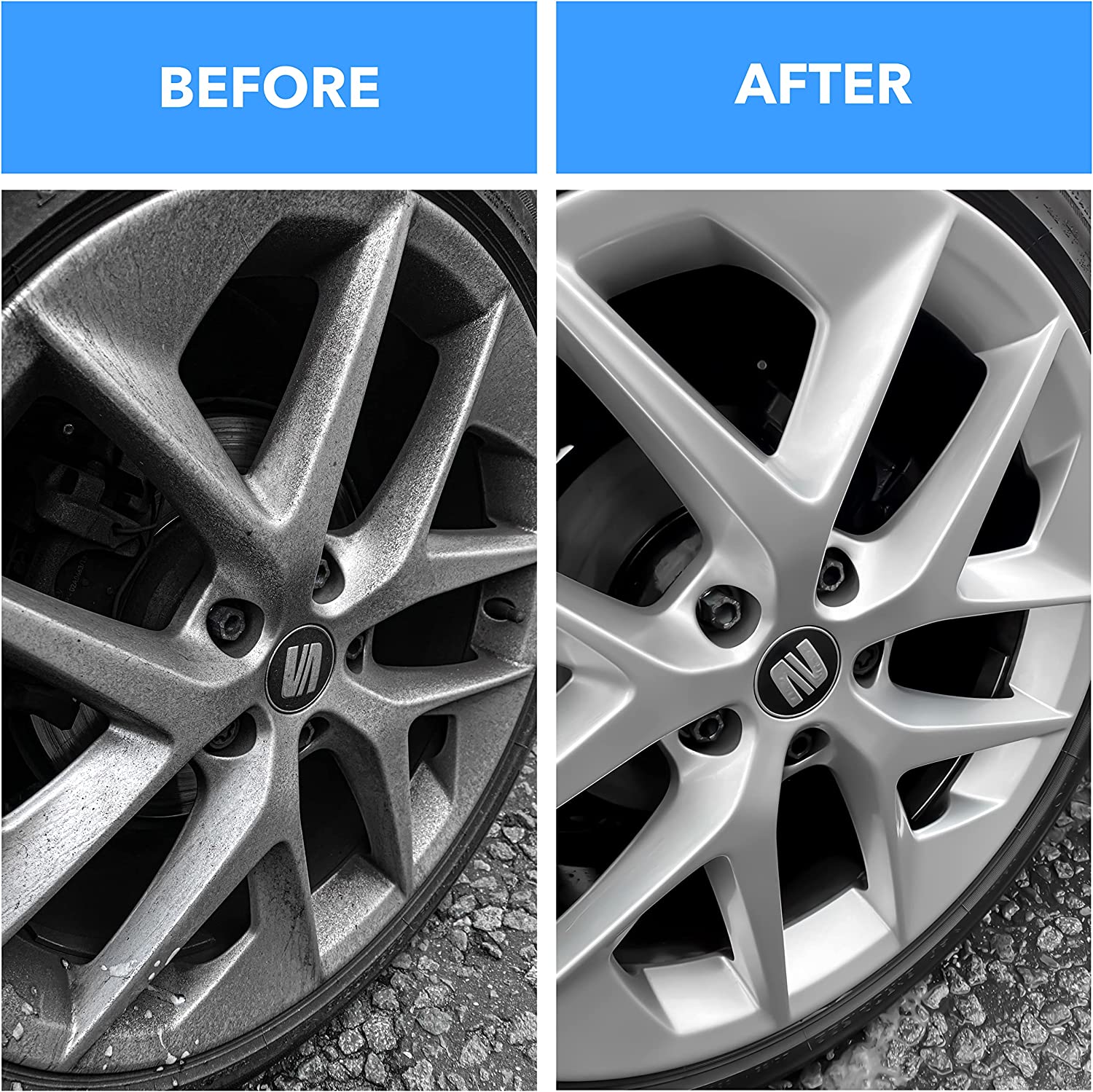 Non-Acidic Wheel Cleaner 1L - Detailing Addicts