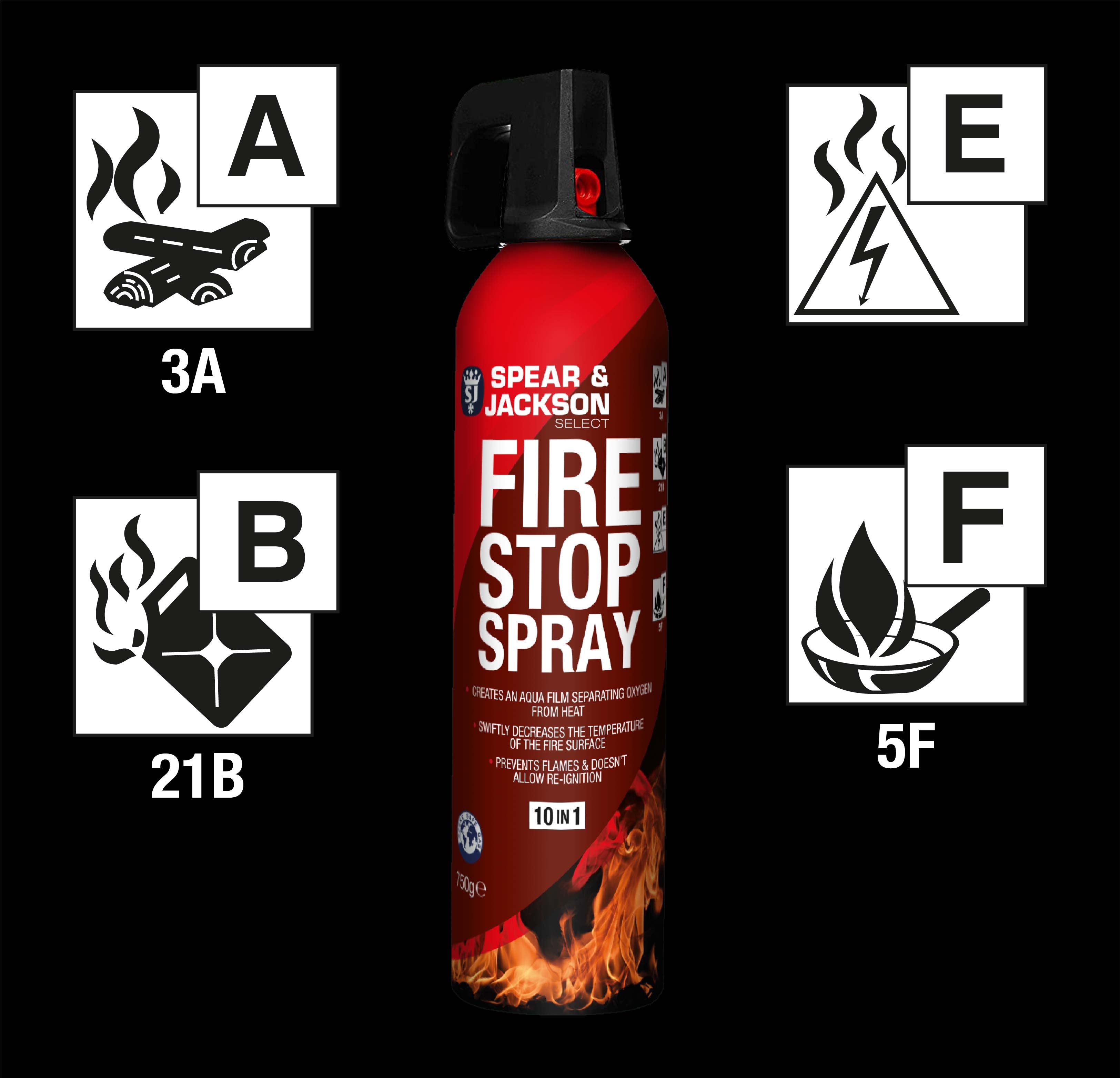 Fire Stop Spray 750g Spear and Jackson