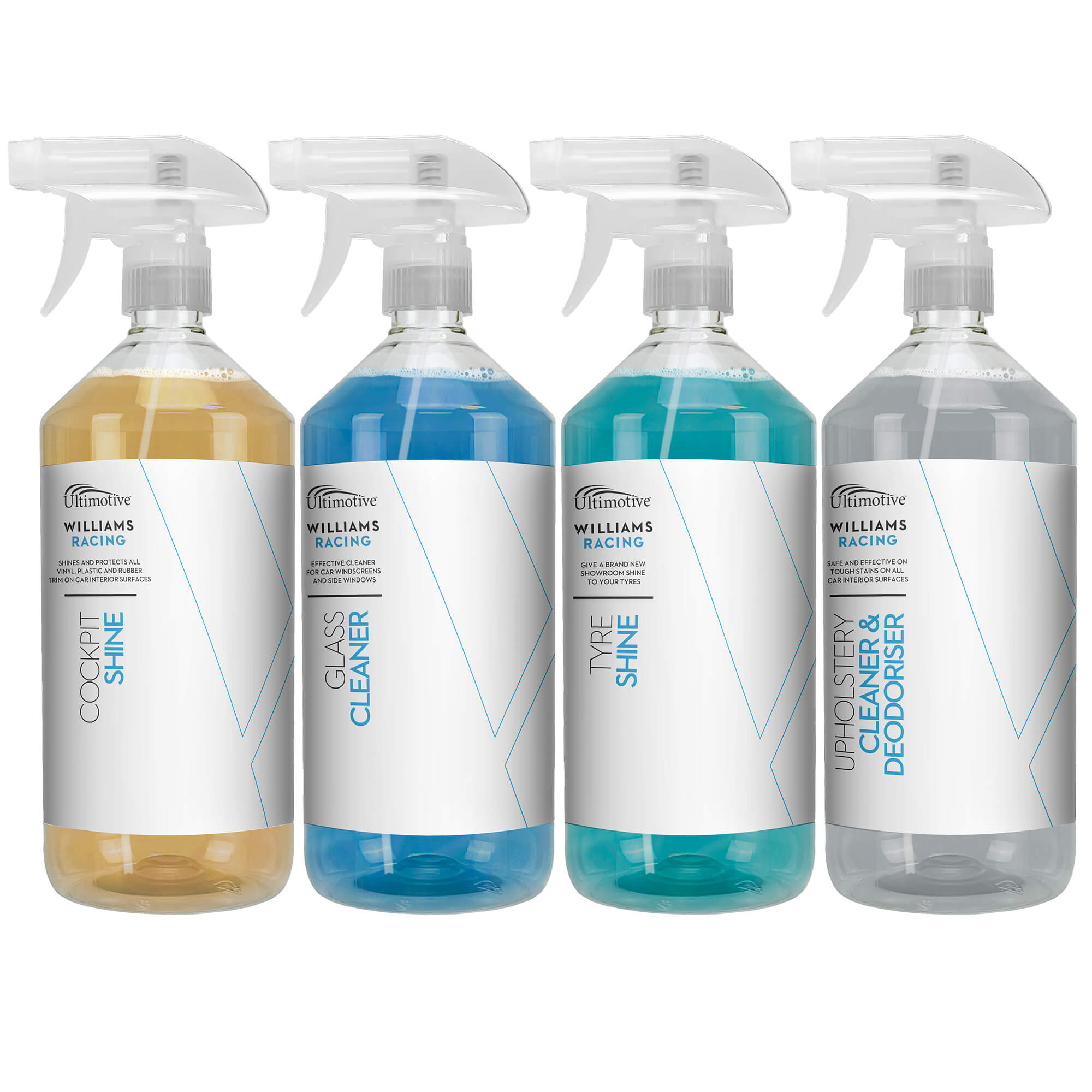 Williams Car Cleaning Quad Pack (4x1L)