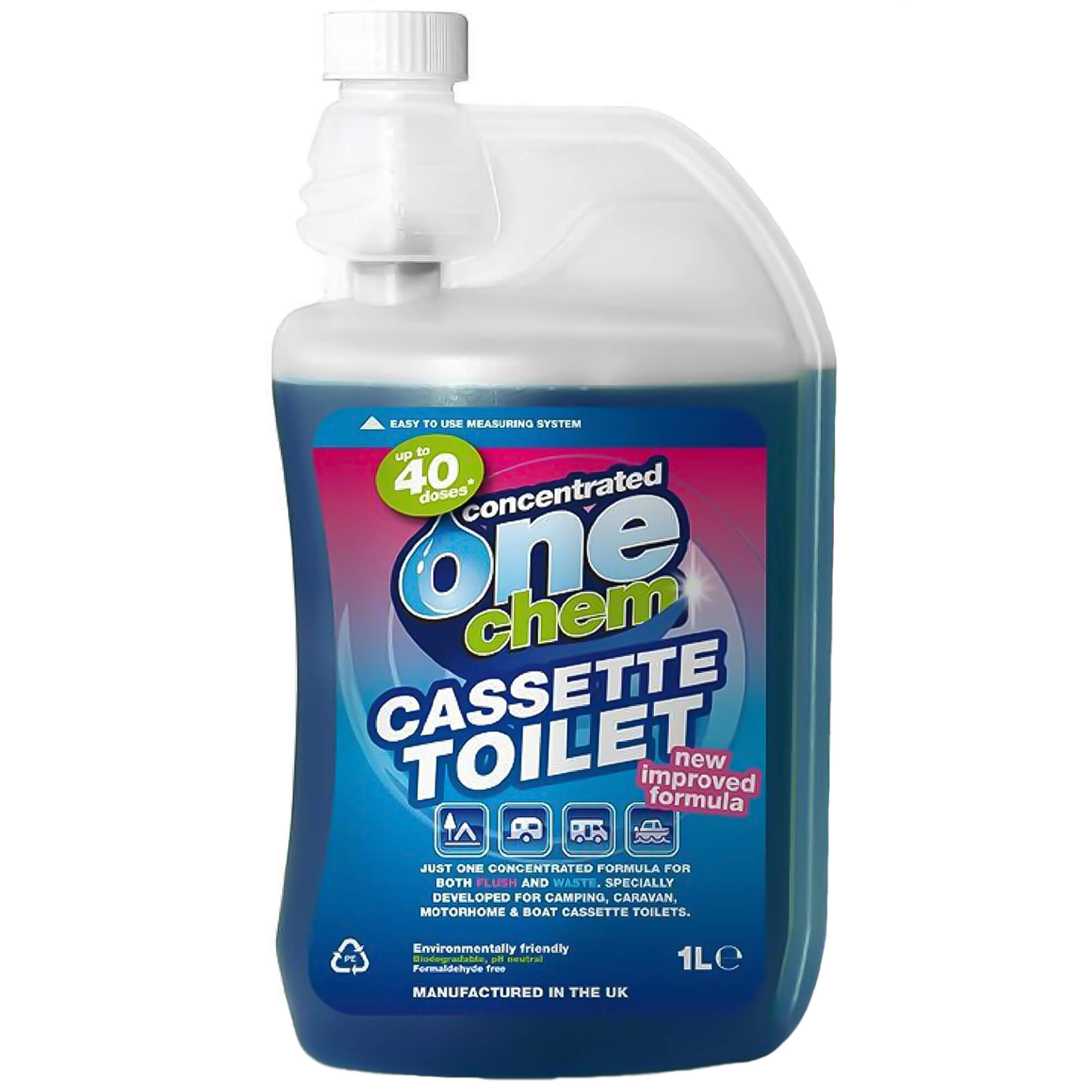 One Chem Cassette Toilet Concentrate 1L