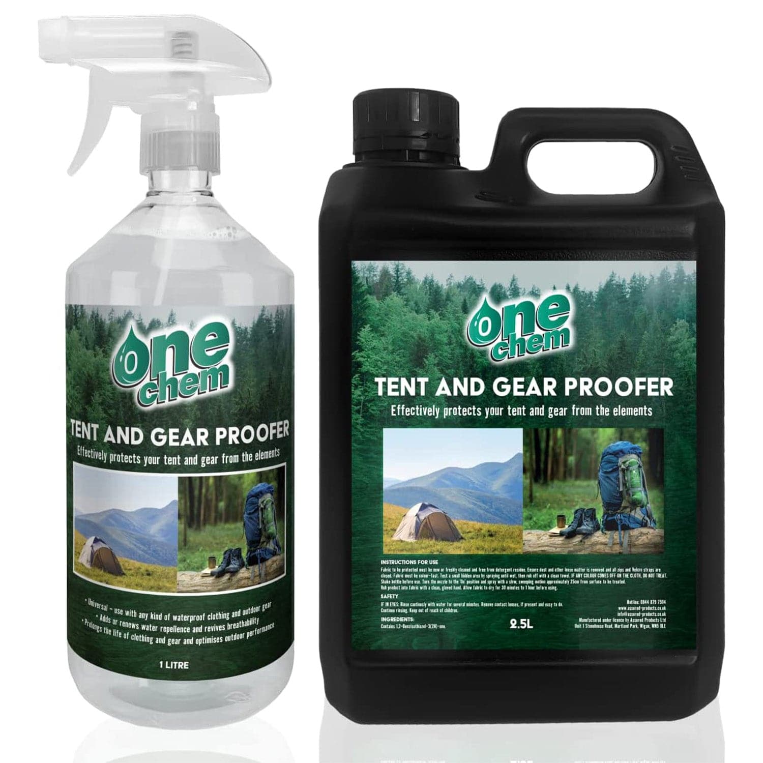 waterproofer spray for tents