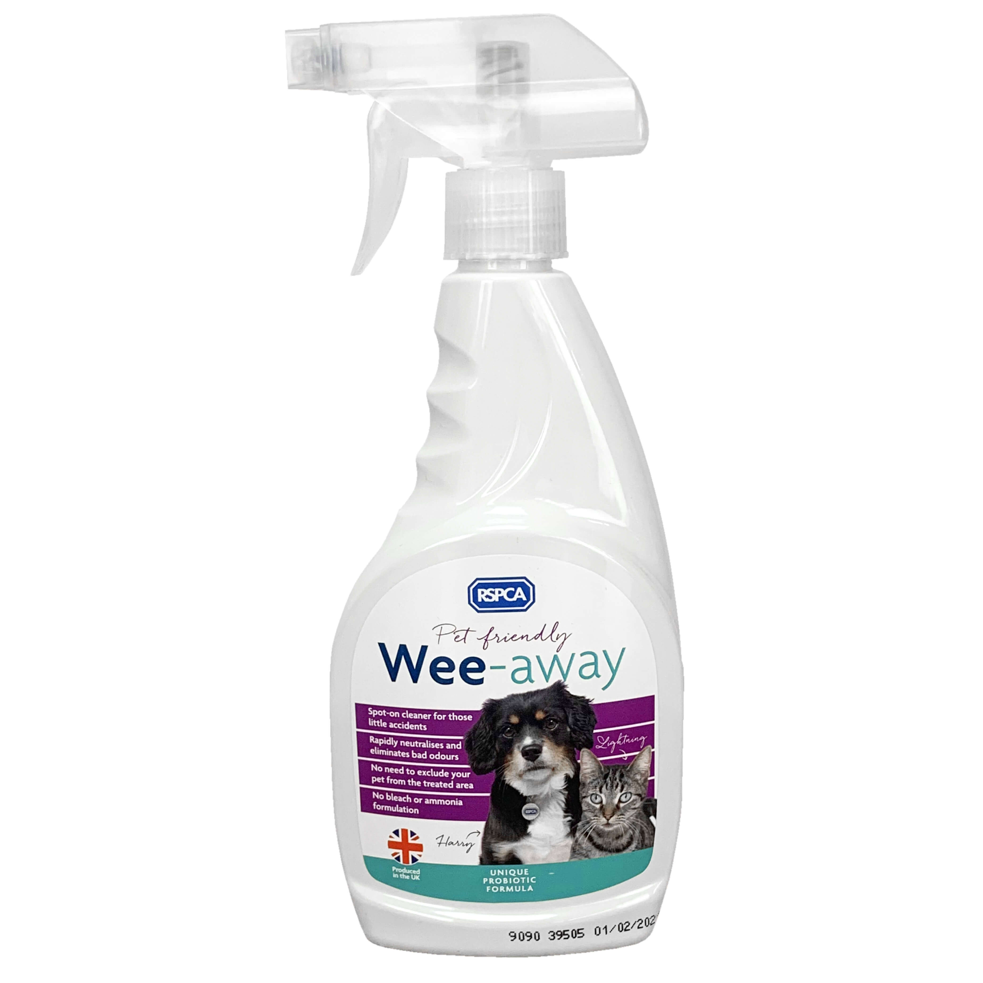 Dog store away spray