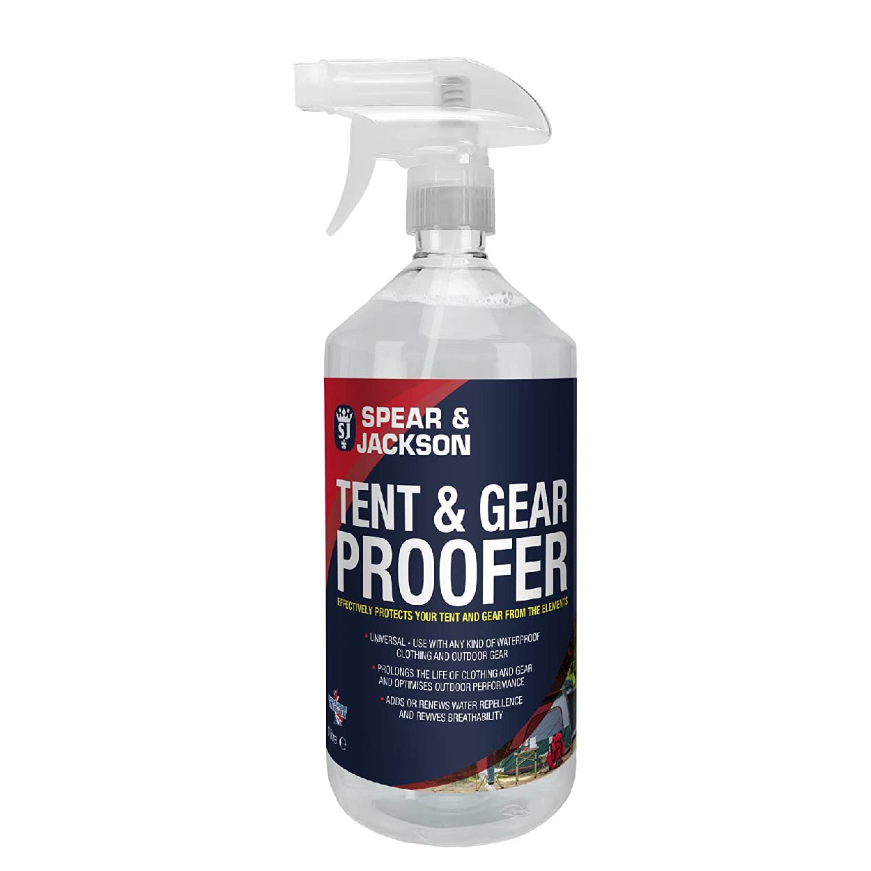 Spear and Jackson - Tent & Gear Proofer 1 Litre