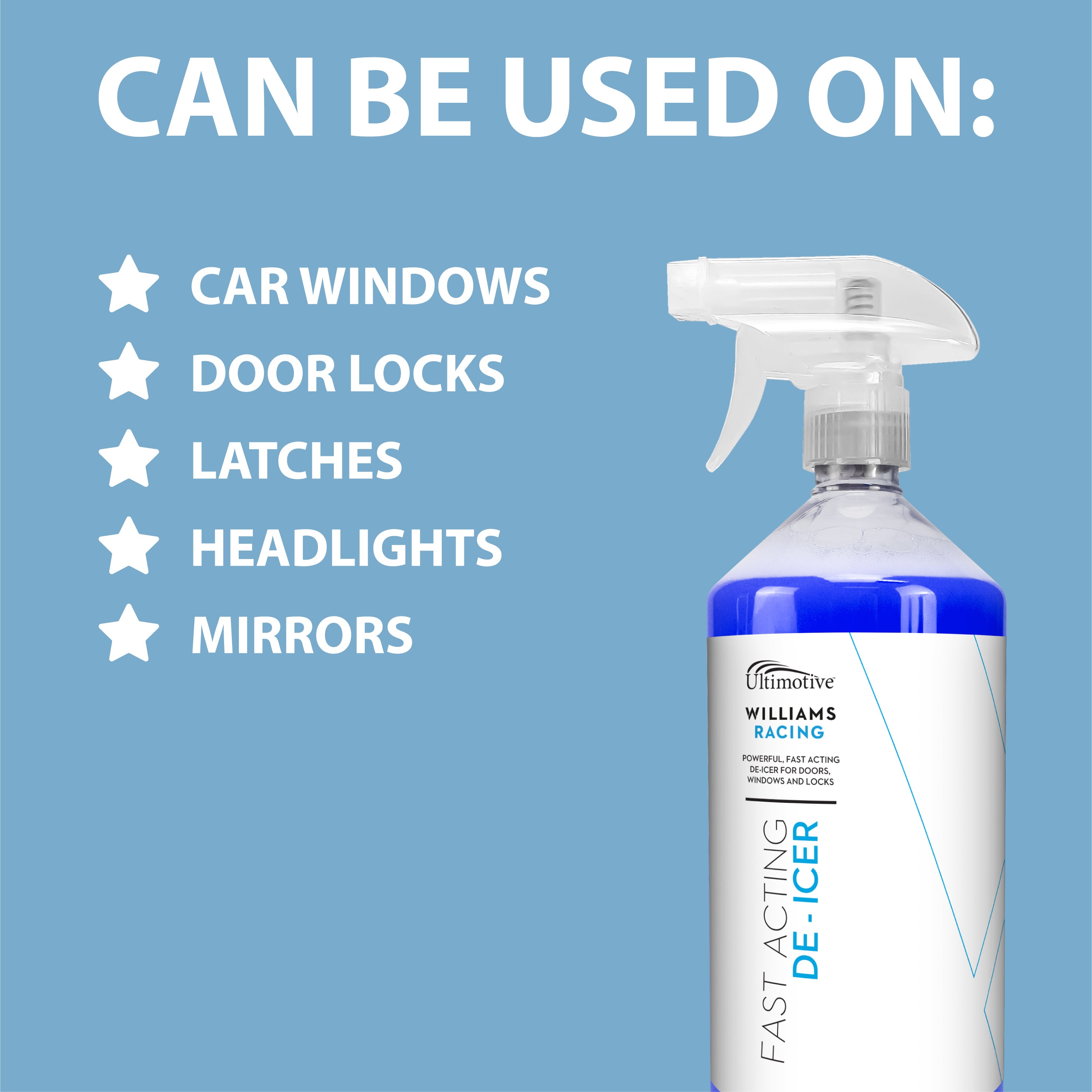 can be used on many surfaces