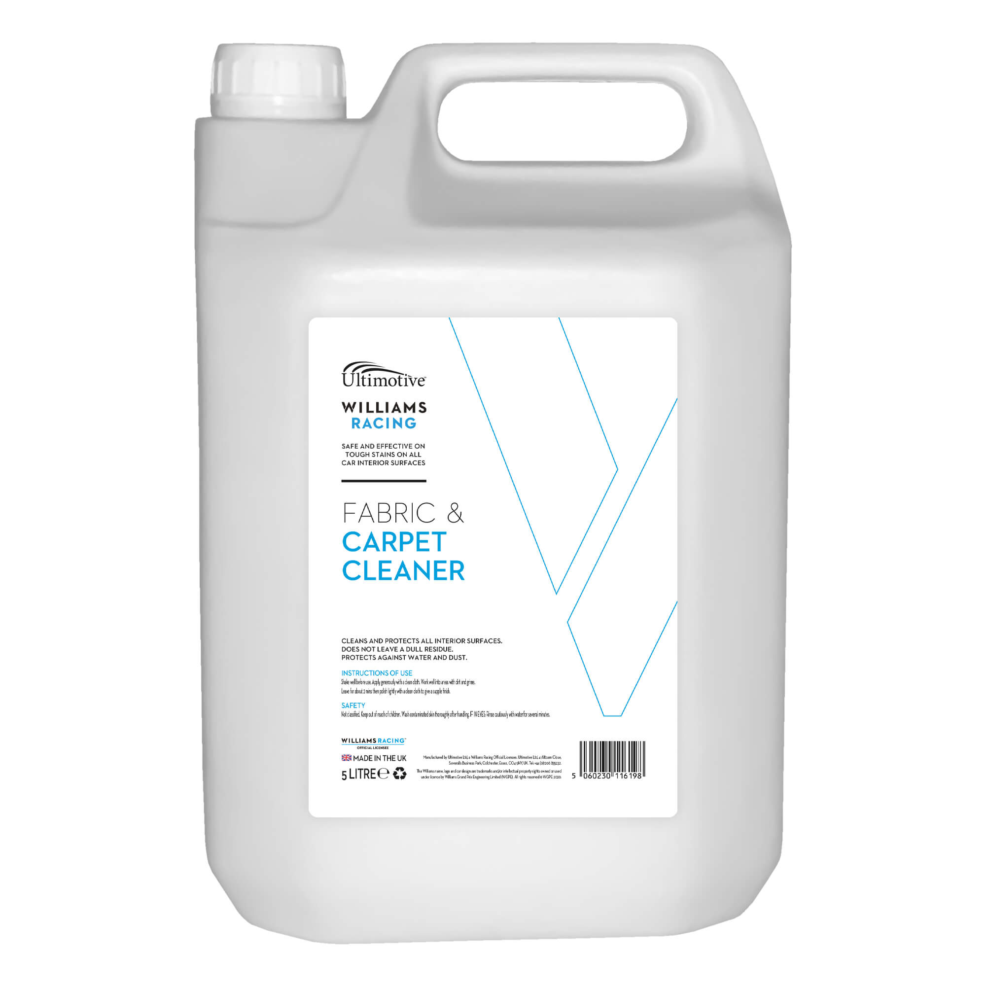 Williams Fabric & Carpet Cleaner 5L