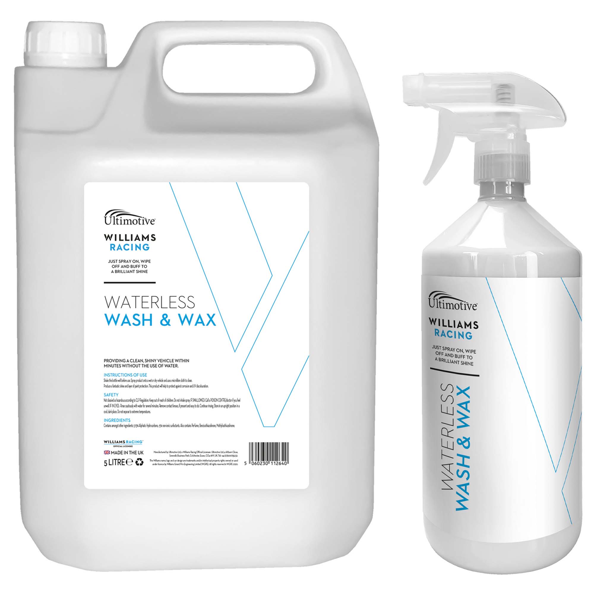 Williams Waterless Wash & Wax 5L + 1L