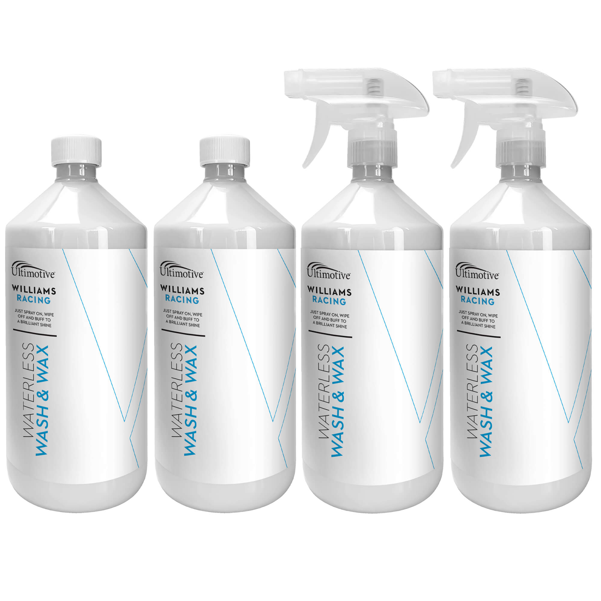 Williams Waterless Wash and Wax 4x1L