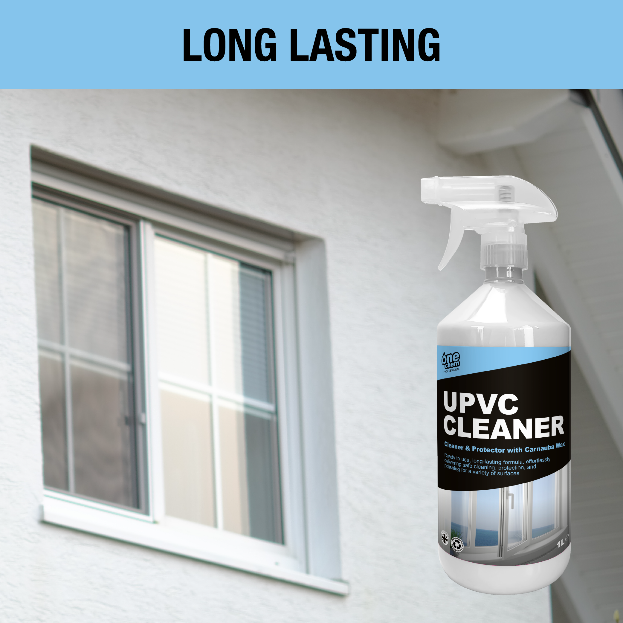 One Chem Professional UPVC Cleaner & Protector 1 L