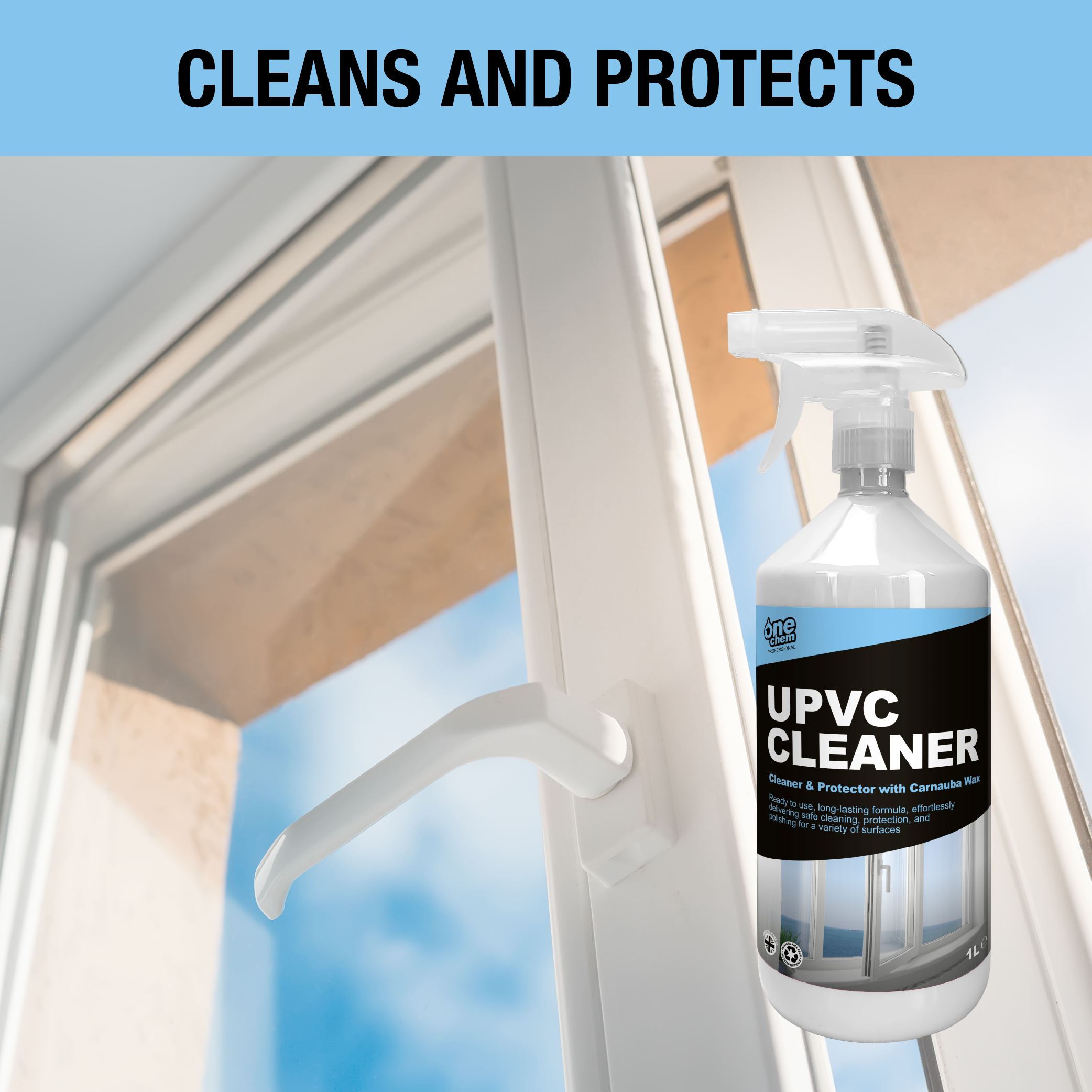 One Chem Professional UPVC Cleaner & Protector 1 L