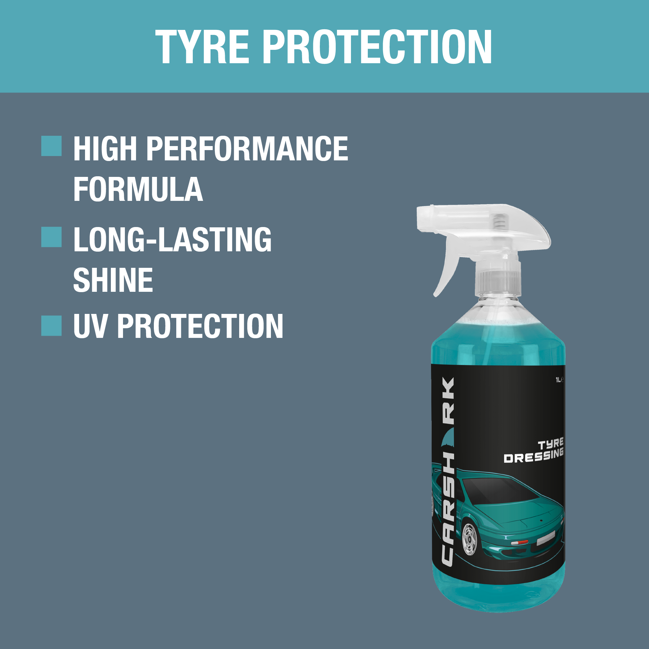 CARSHARK Tyre Dressing 1 Litre