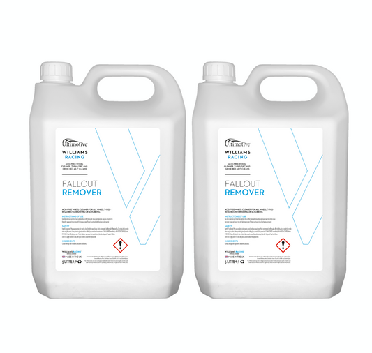 Williams Racing Fallout Remover 2 x 5L Multi-Pack