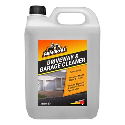 Armor All Driveway and Garage Cleaner, 5 Litre Concentrate, with 5L Garden Sprayer, Mould and Algae Remover, Surface Restorer