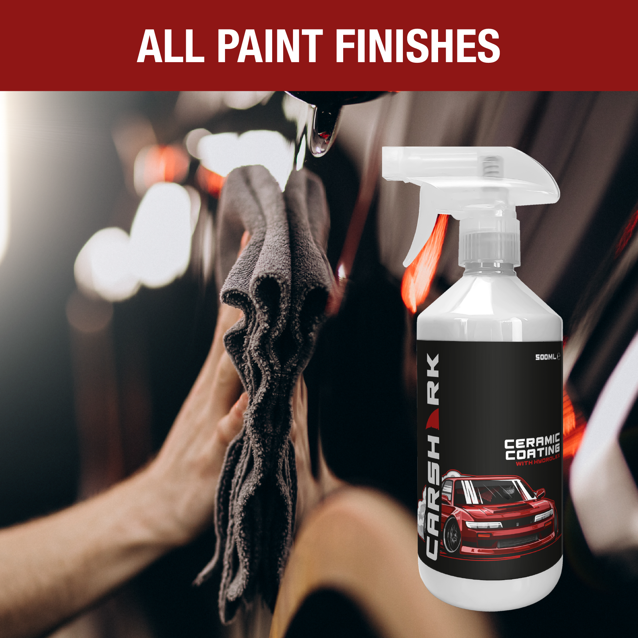 CARSHARK Hydrolex Super Ceramic Coating 2 x 500ml