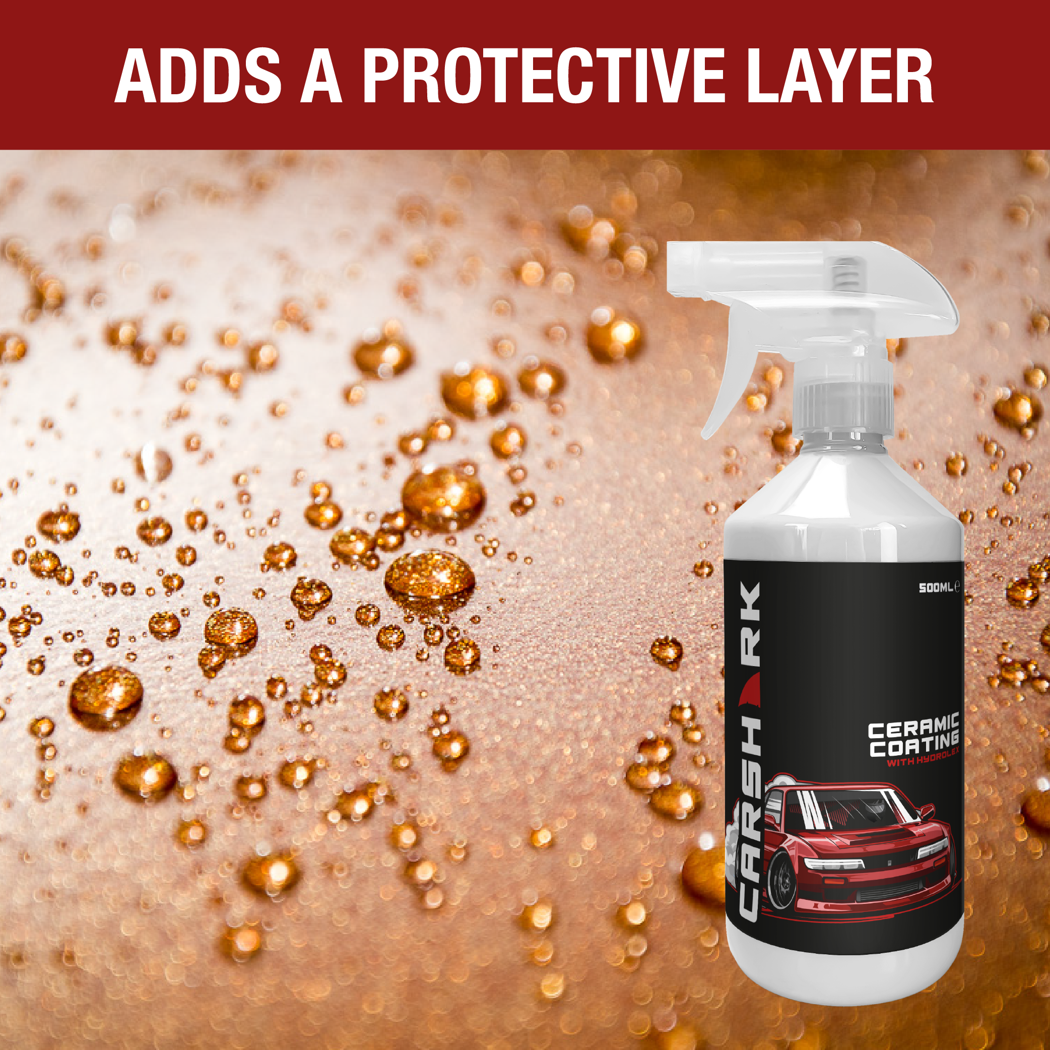 CARSHARK Hydrolex Super Ceramic Coating 2 x 500ml