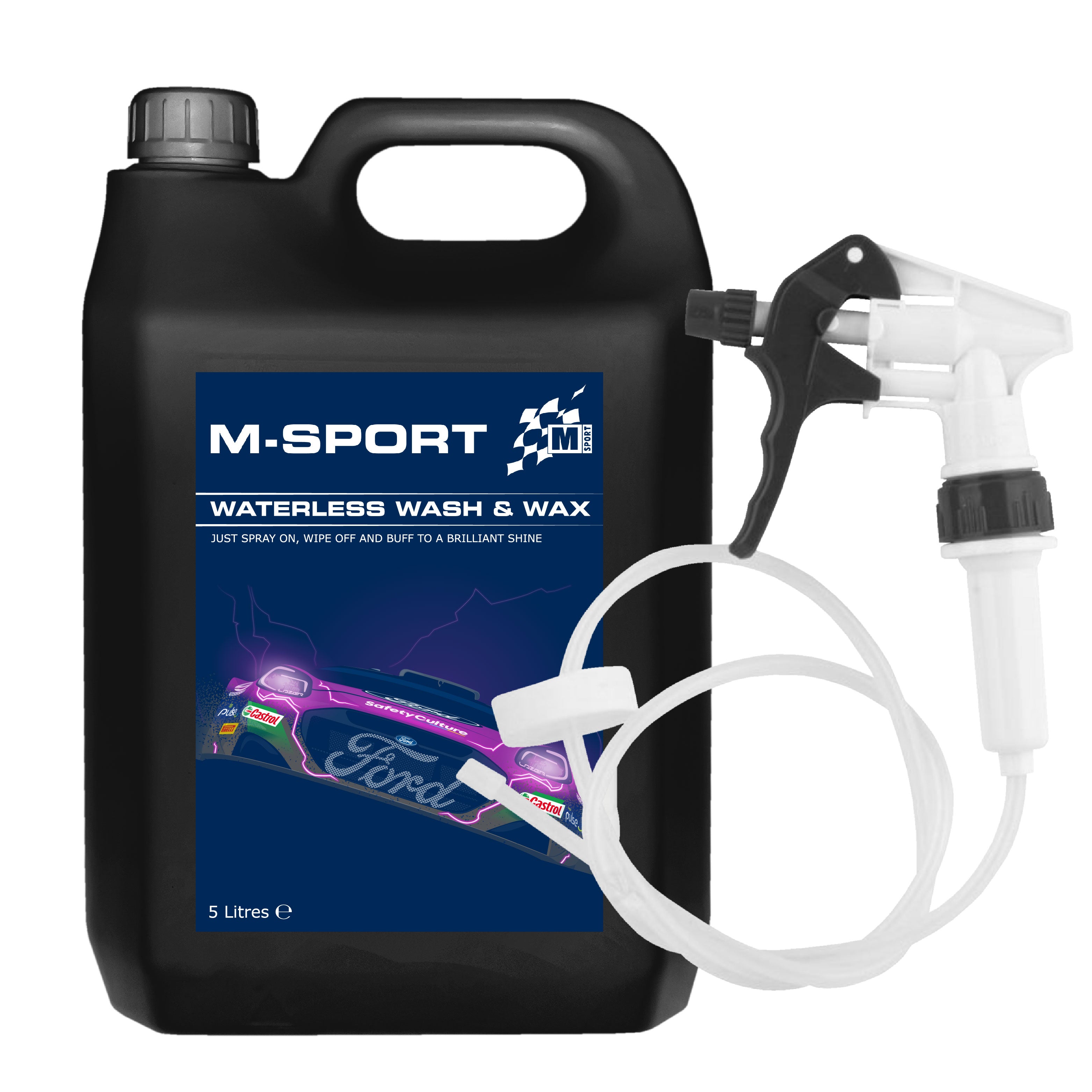 M-Sport Waterless Wash & Wax 5L (with Long Hose Trigger)