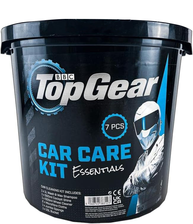 Top Gear 7 Piece Car Care Kit