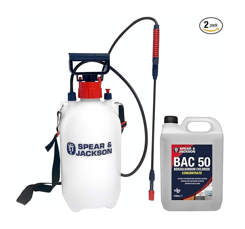 Spear & Jackson BAC 50 Benzalkonium Chloride Concentrate